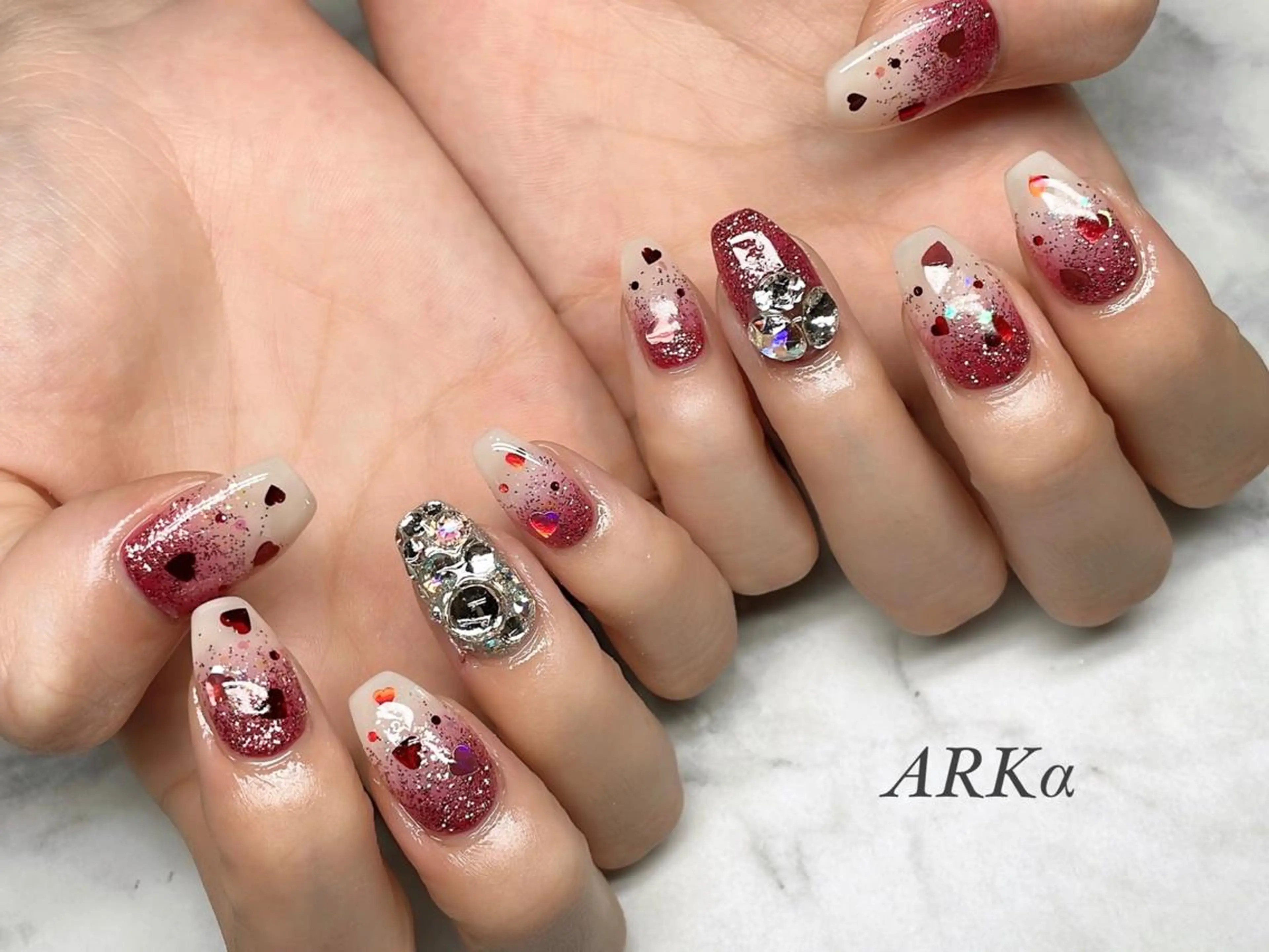 ネイル ハンドネイル ARKα Nishiのネイルデザイン