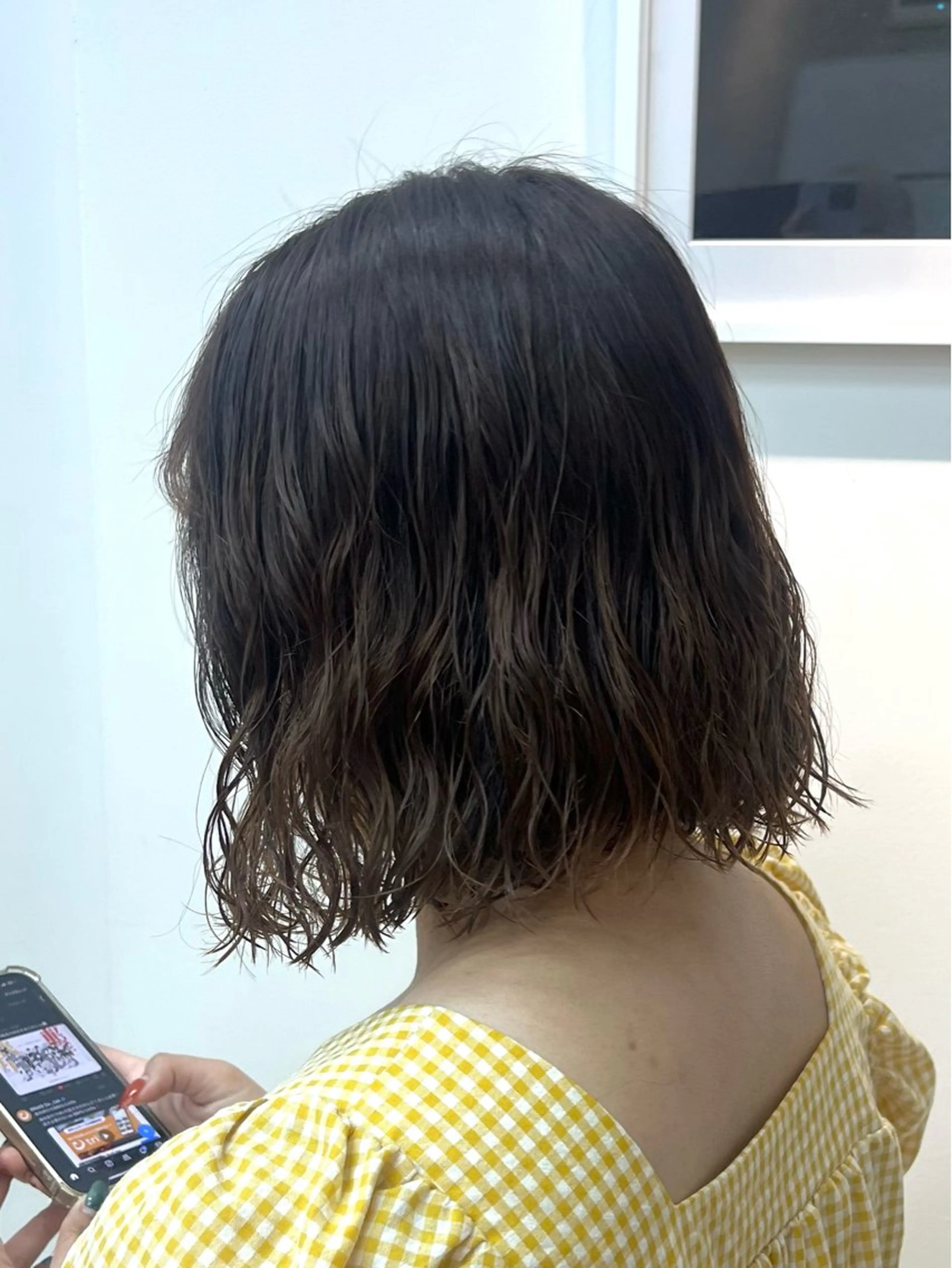 ミディアム ミディアムパーマ mee.所属・ボブ/メンズショート /あづき⭐️のヘアスタイル