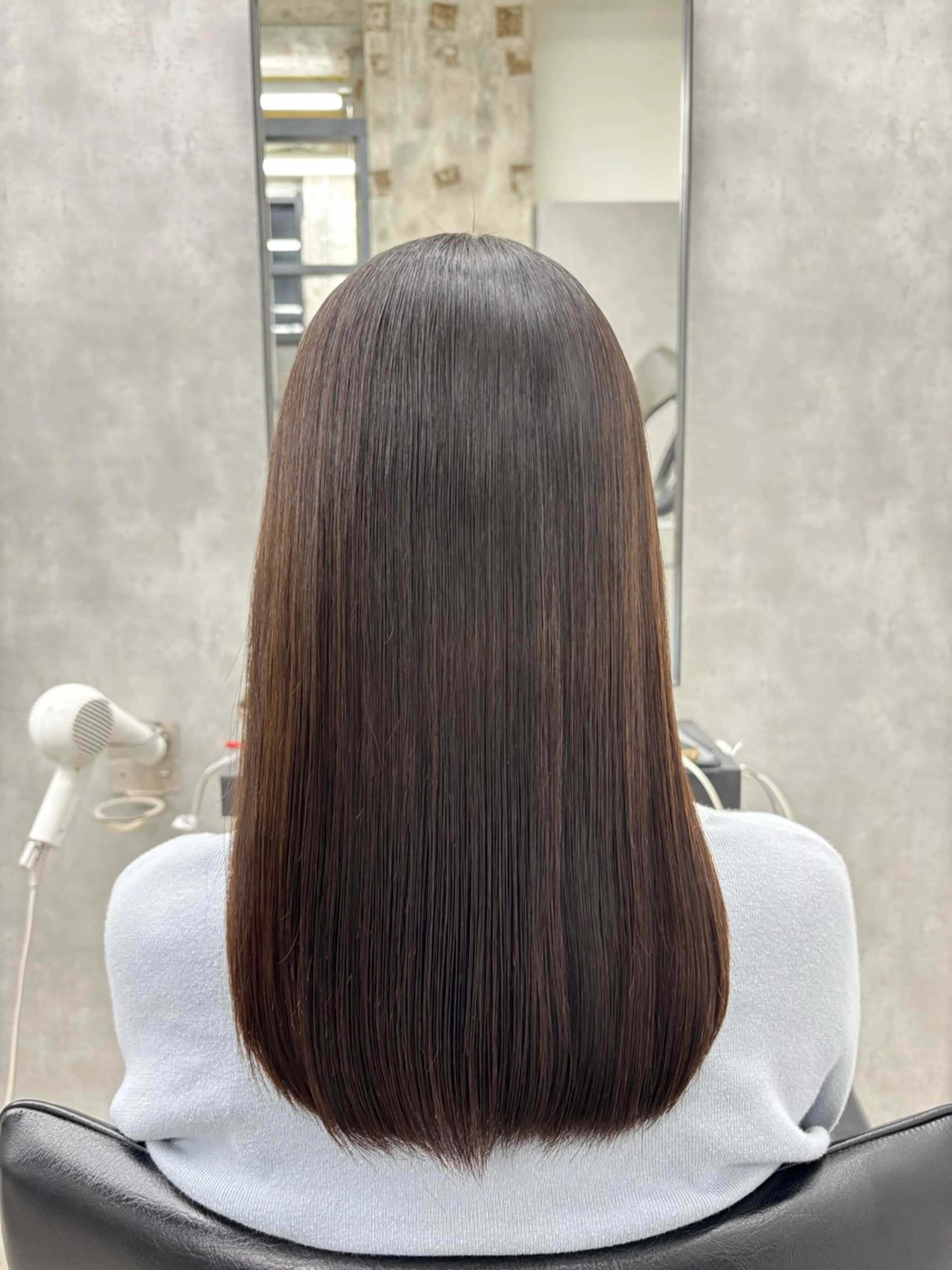 ロング カラー 髪質改善 縮毛矯正 トリートメント ヘアカラー 縮毛矯正 トリートメント すぐ巻ける縮毛矯正 🍀勝倉　麗のヘアスタイル