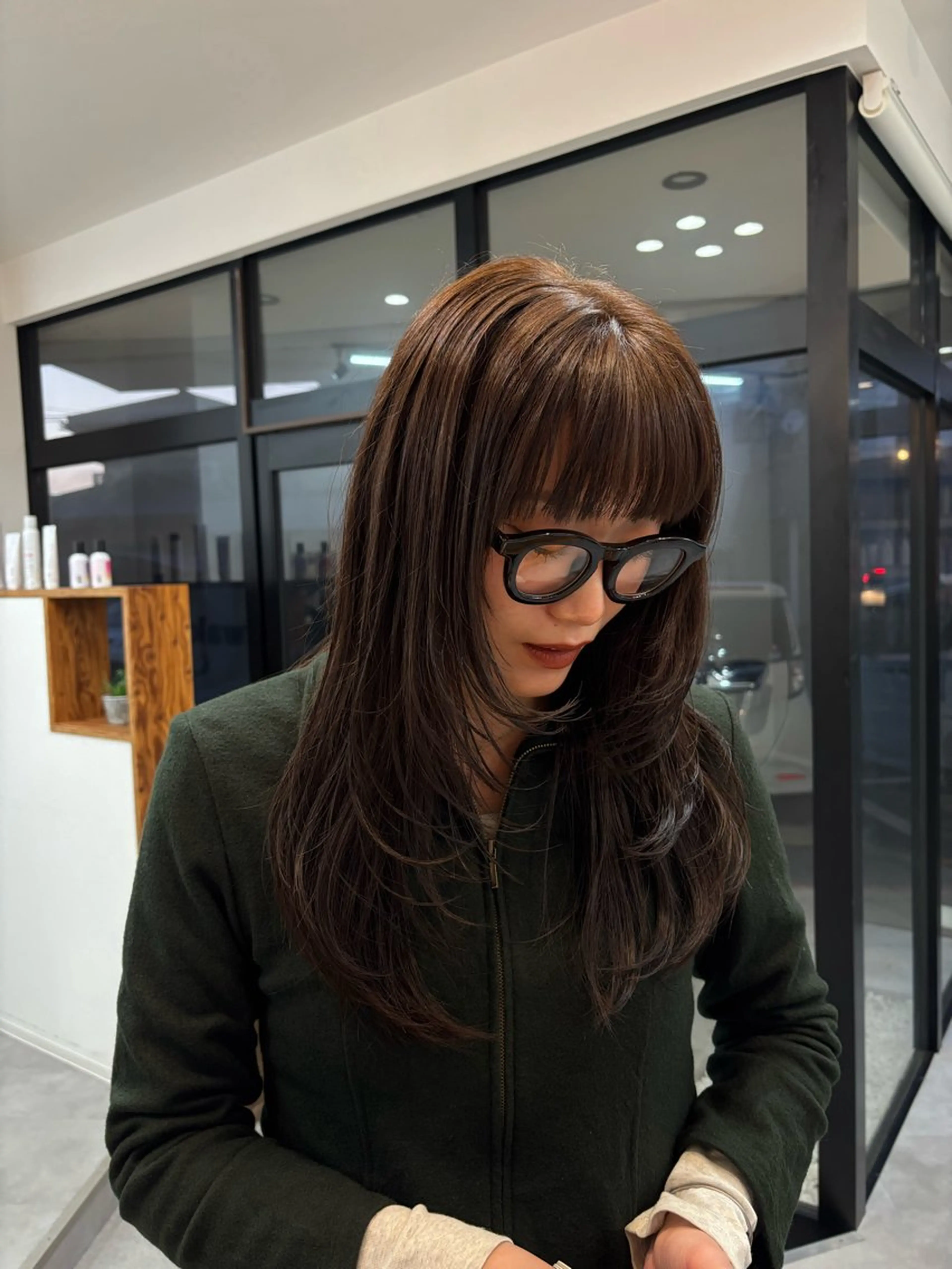 ロング カット ヘアカラー 豊橋ブリーチ/似合わ せカット/SHIHOのヘアスタイル