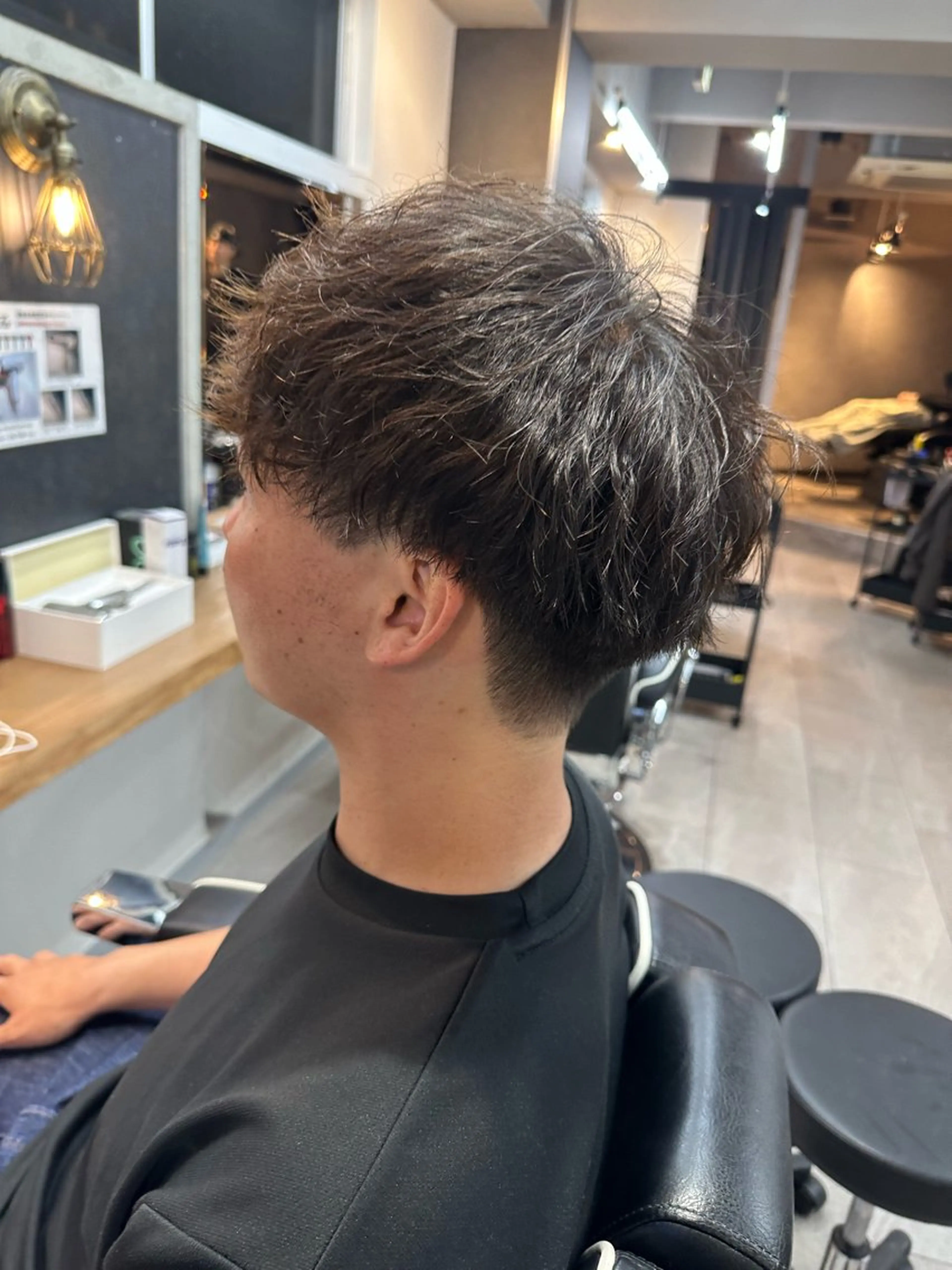 パーマ メンズ 🇺🇸大宮パーマ 波巻き/ツイスパのヘアスタイル