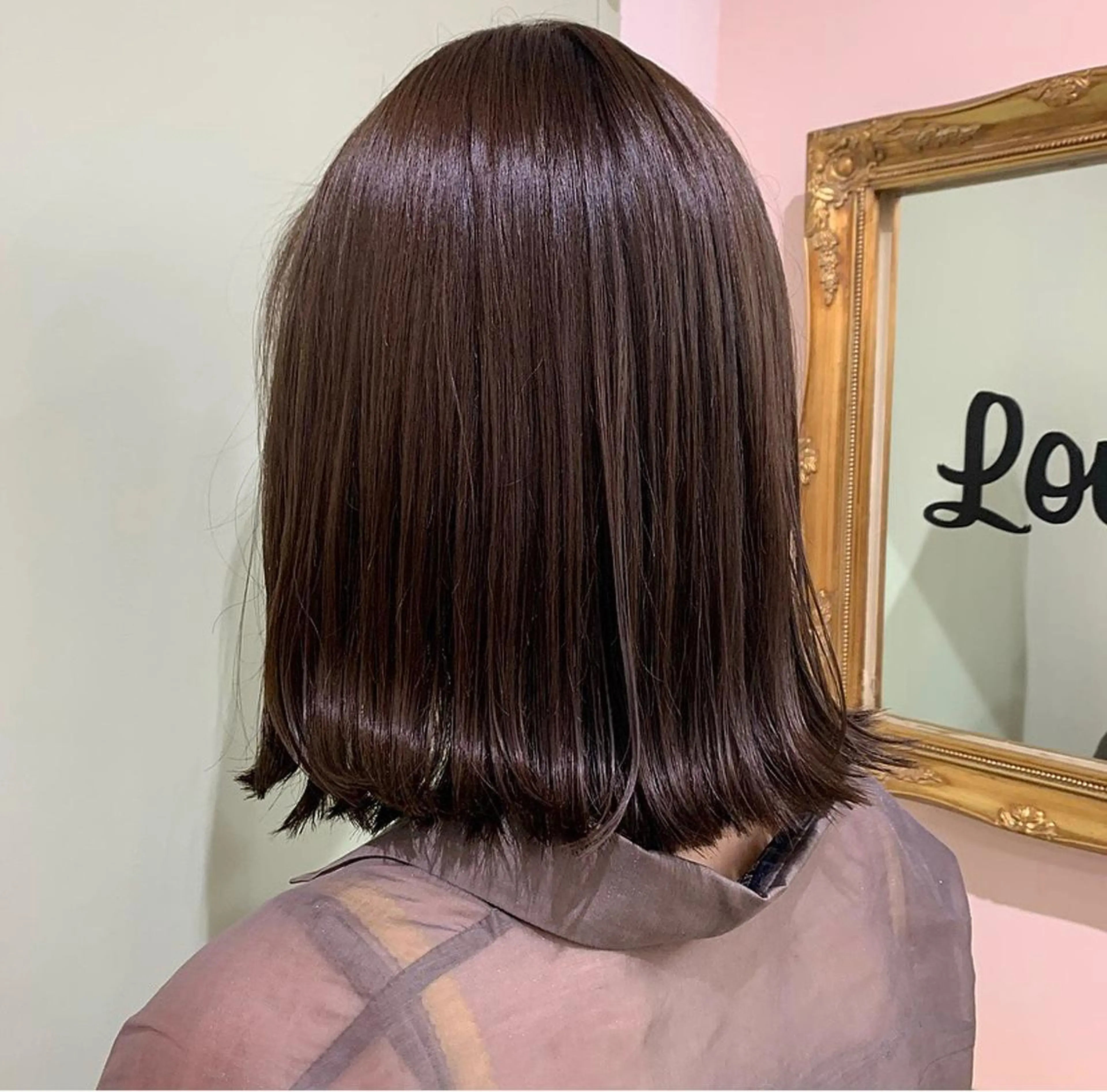 セミロング カラー 💈メンズ💈 池田蒼竜のヘアスタイル