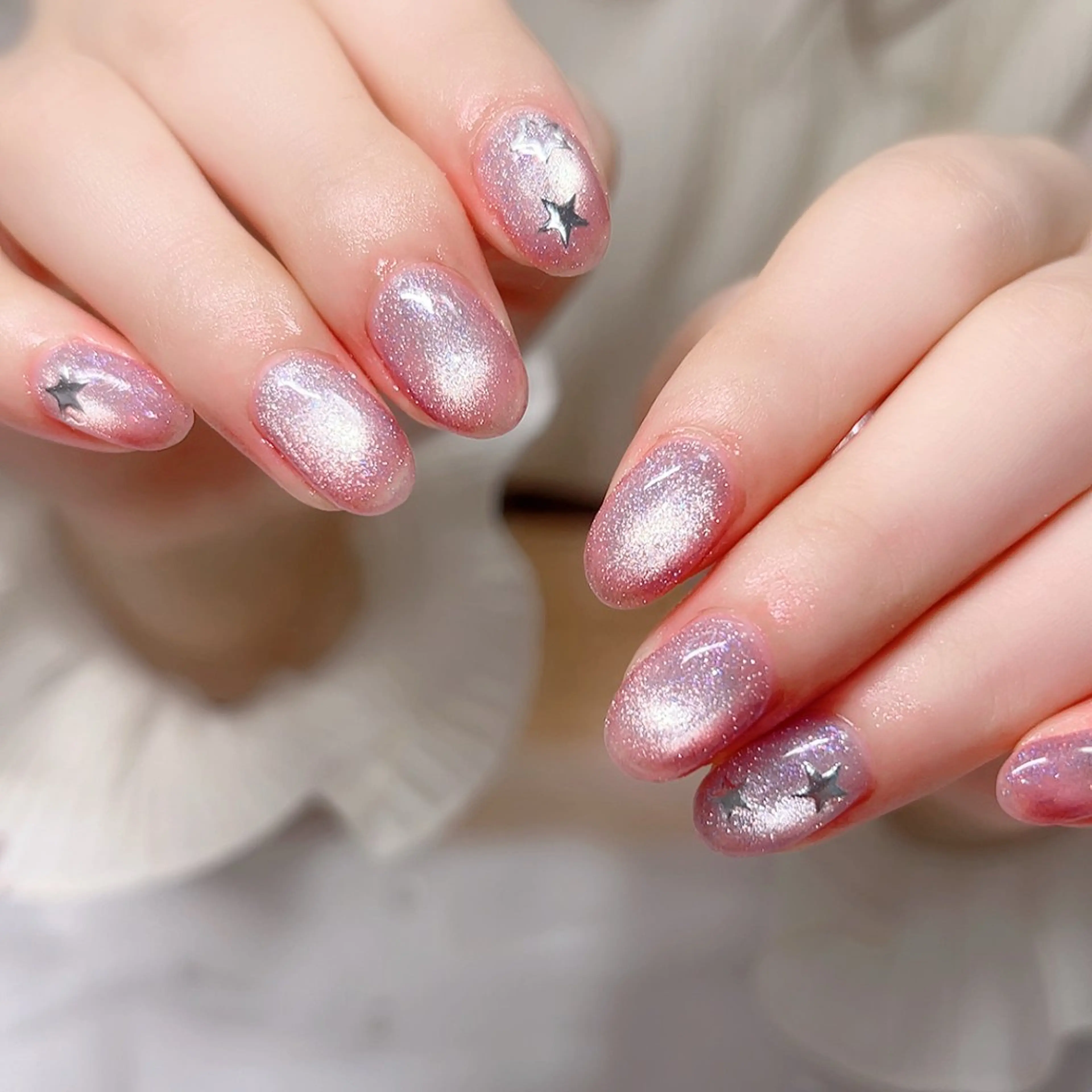 ネイル マグネットネイル ハンドネイル Cute Tips nailのネイルデザイン