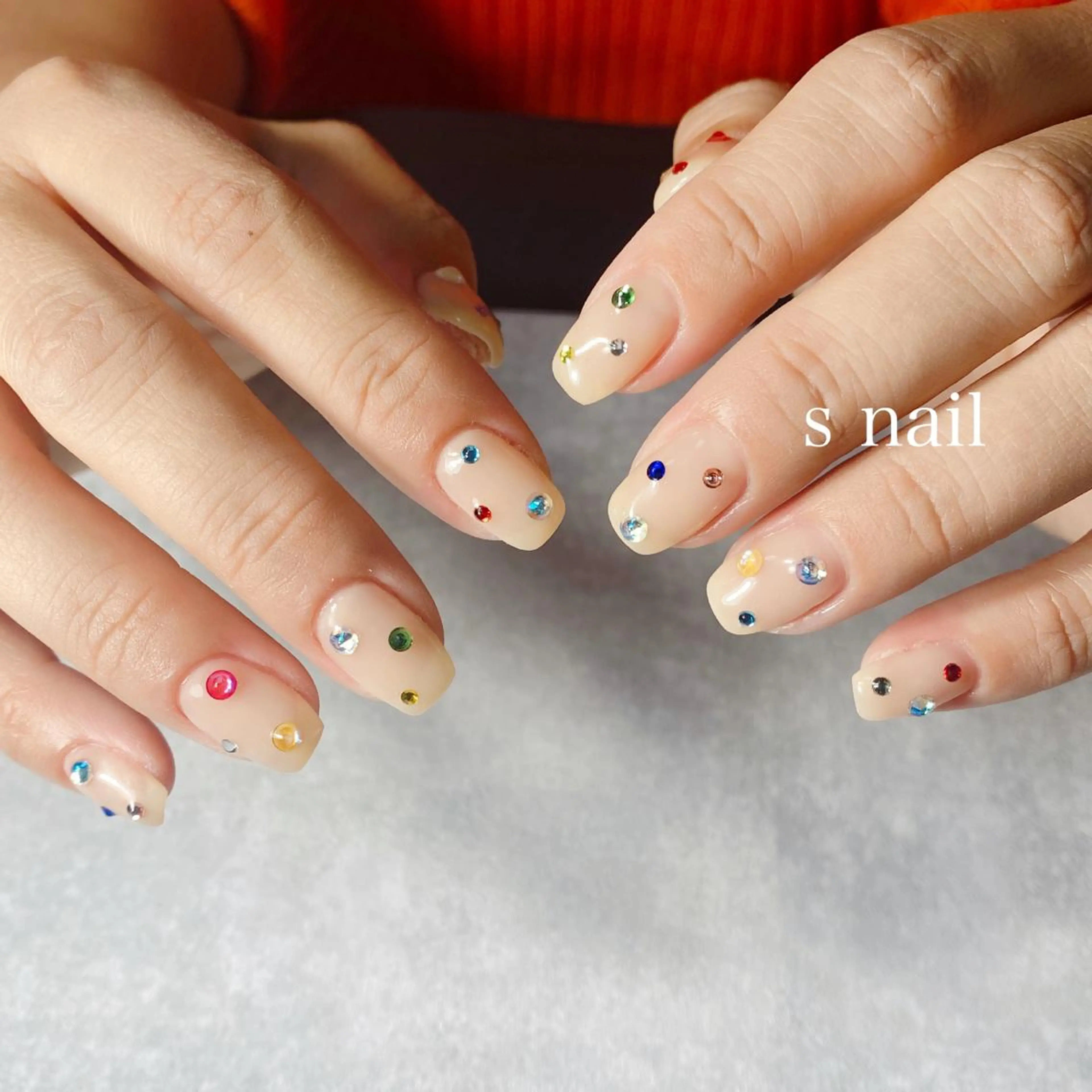 ネイル ハンドネイル s nail さとよしみゆきのネイルデザイン