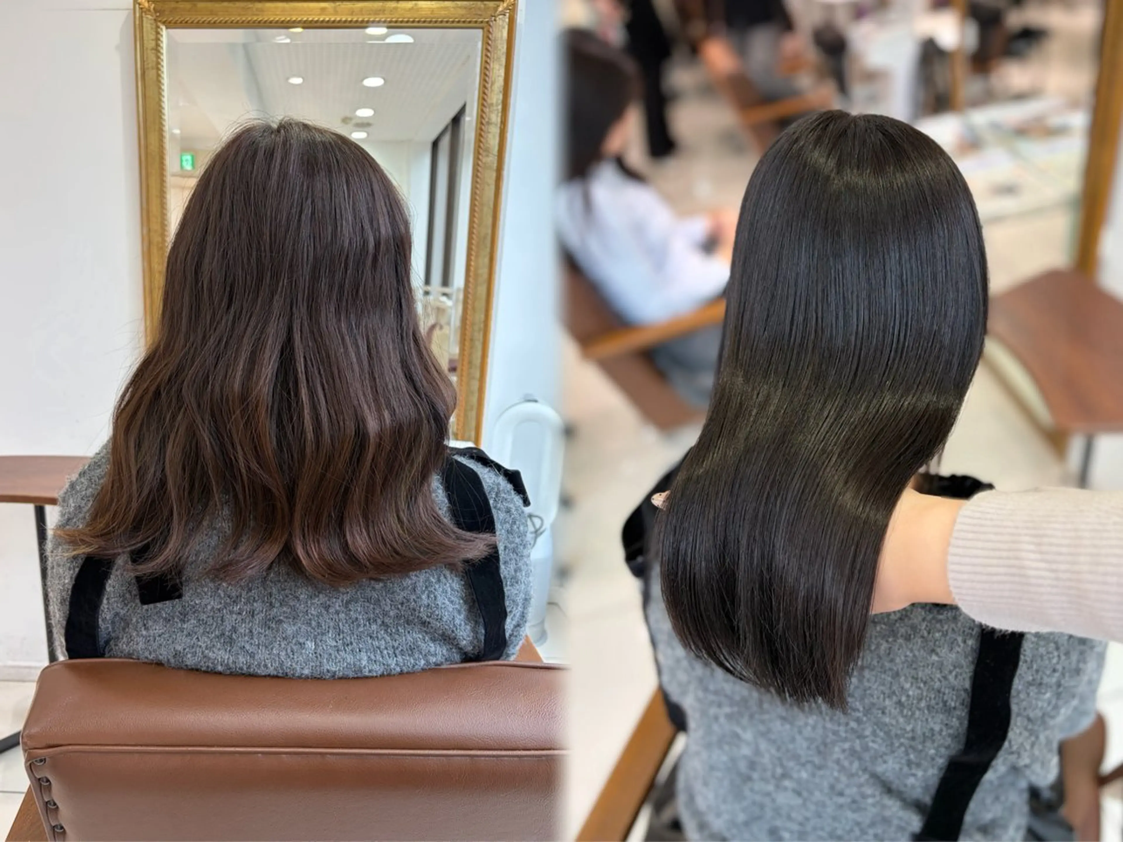 ロング 縮毛矯正 縮毛矯正 巻ける🫧縮毛矯正 💞はな🎀のヘアスタイル