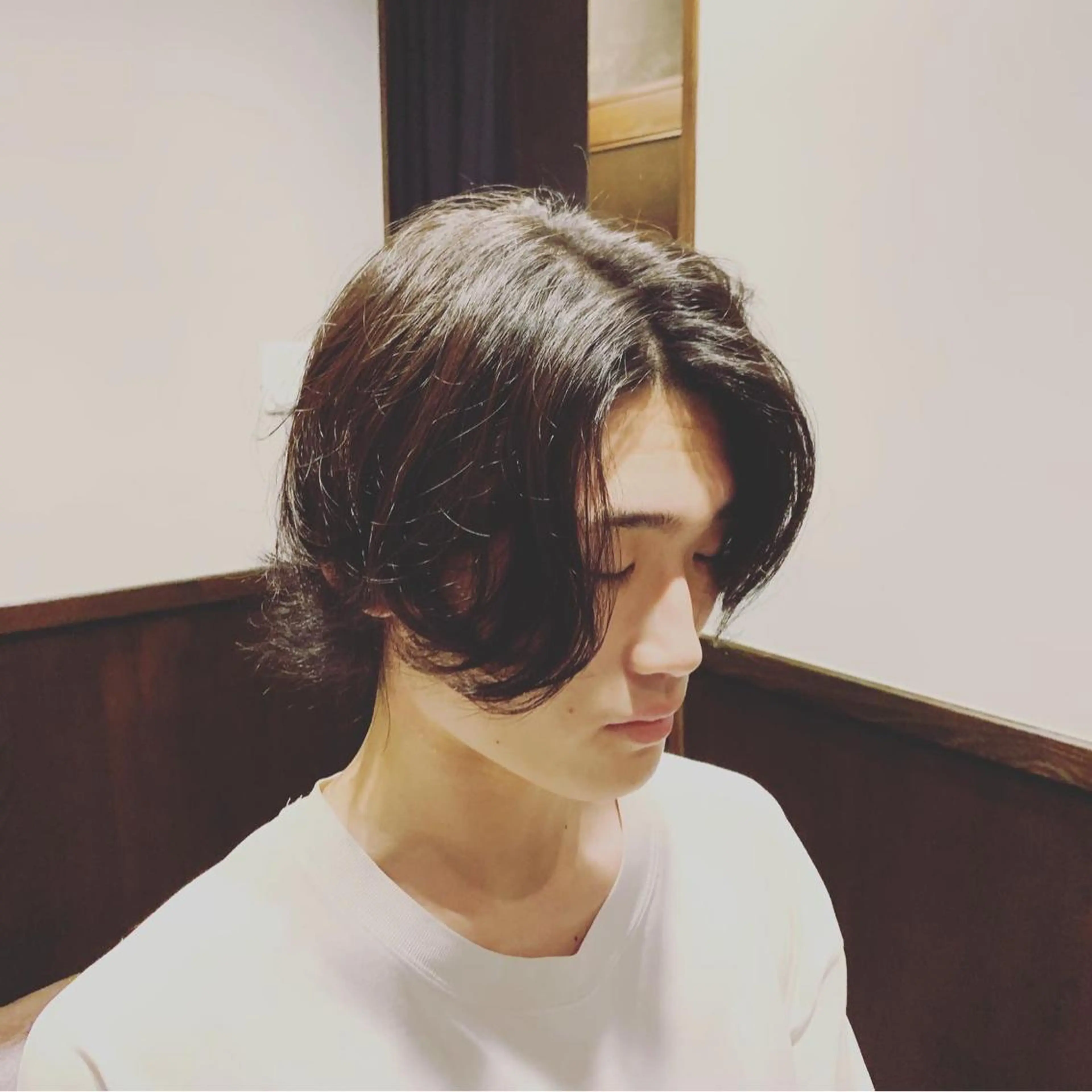 パーマ メンズ カット ひらお あおとのヘアスタイル