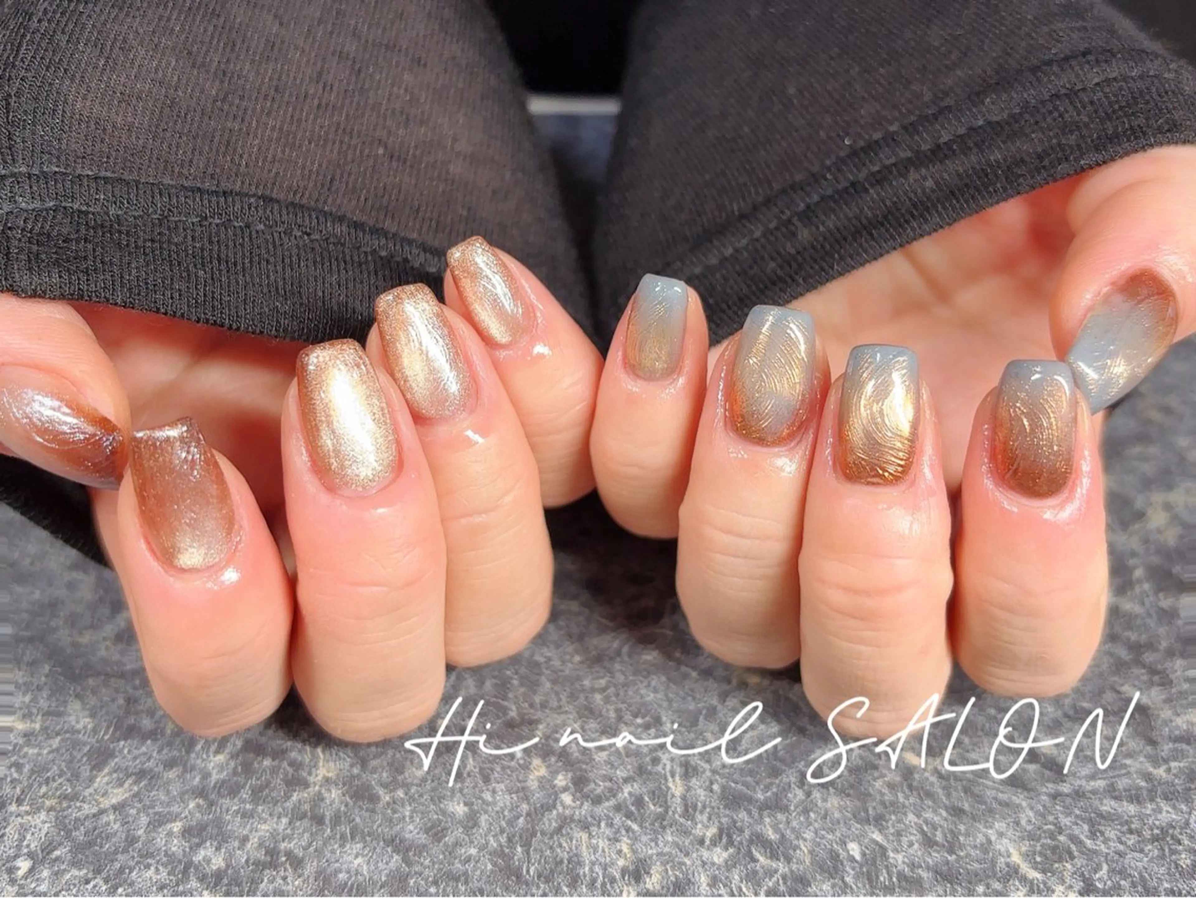 ネイル チークネイル フラッシュネイル フレンチネイル 韓国ネイル マグネットネイル ハンドネイル Hi nail 【ハイネイル】池袋のネイルデザイン