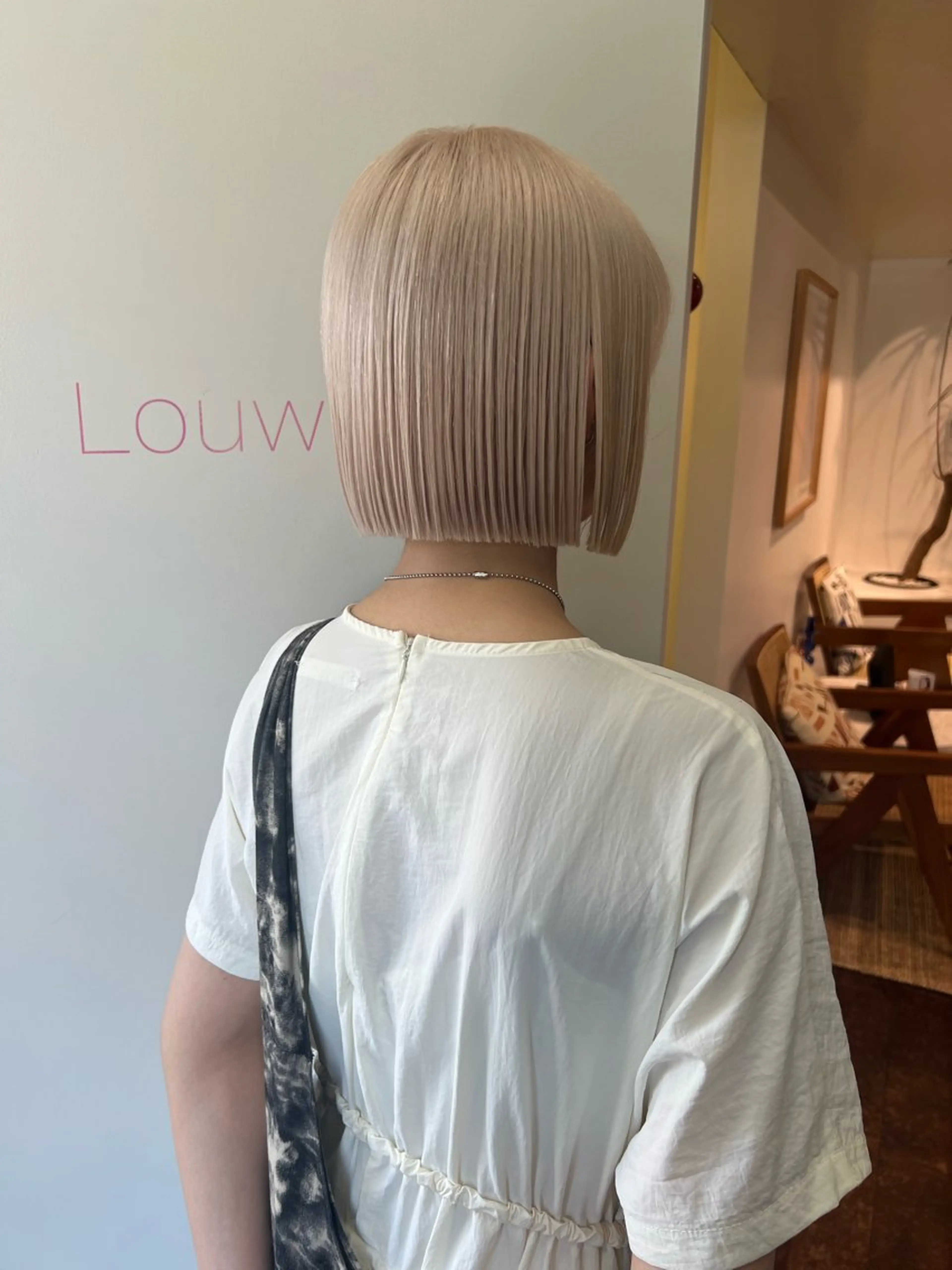 ボブカット+5step systemトリートメントの写真