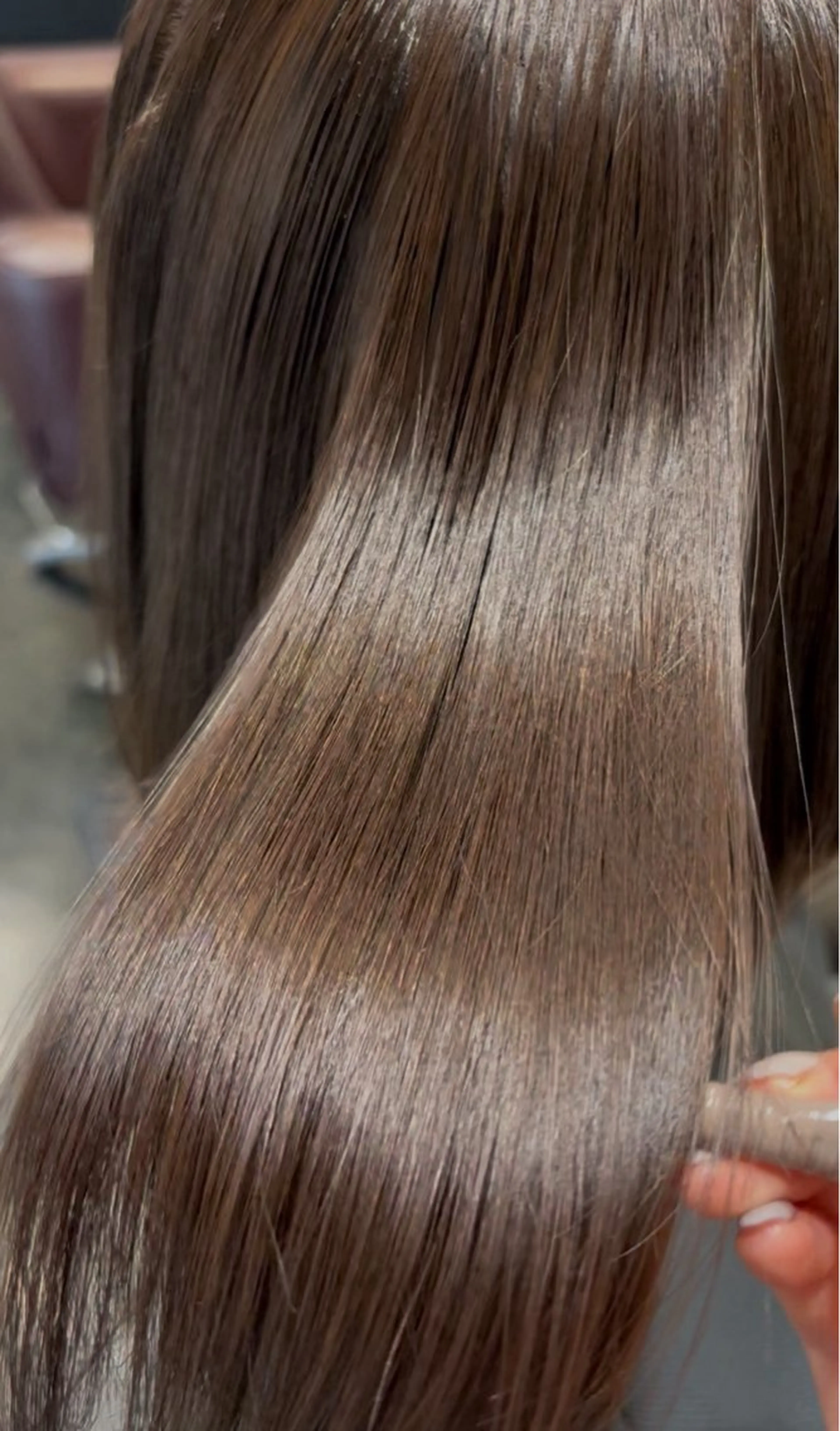 縮毛矯正＋トリートメントの写真