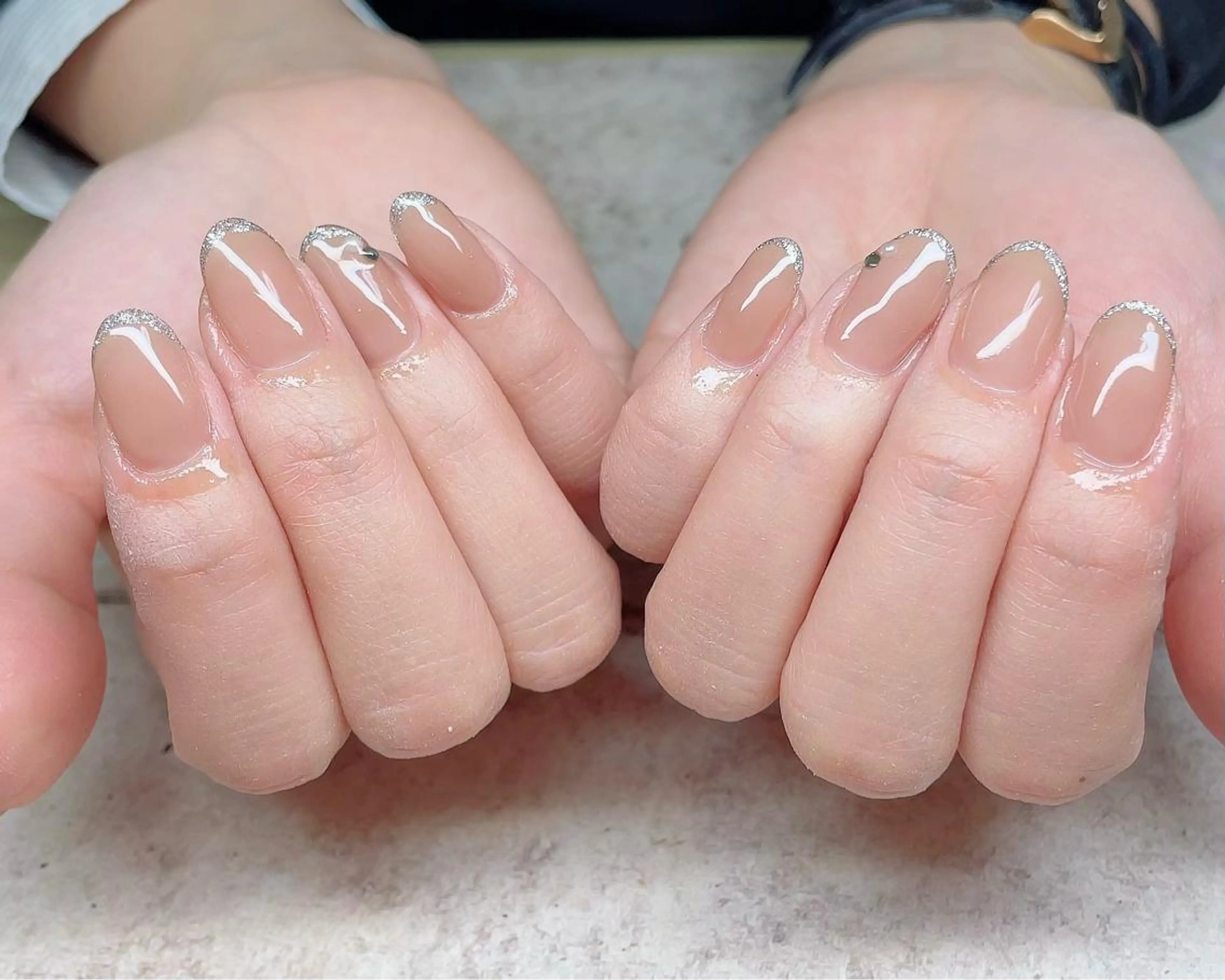 ネイル フレンチネイル ハンドネイル Nail_by N1のネイルデザイン