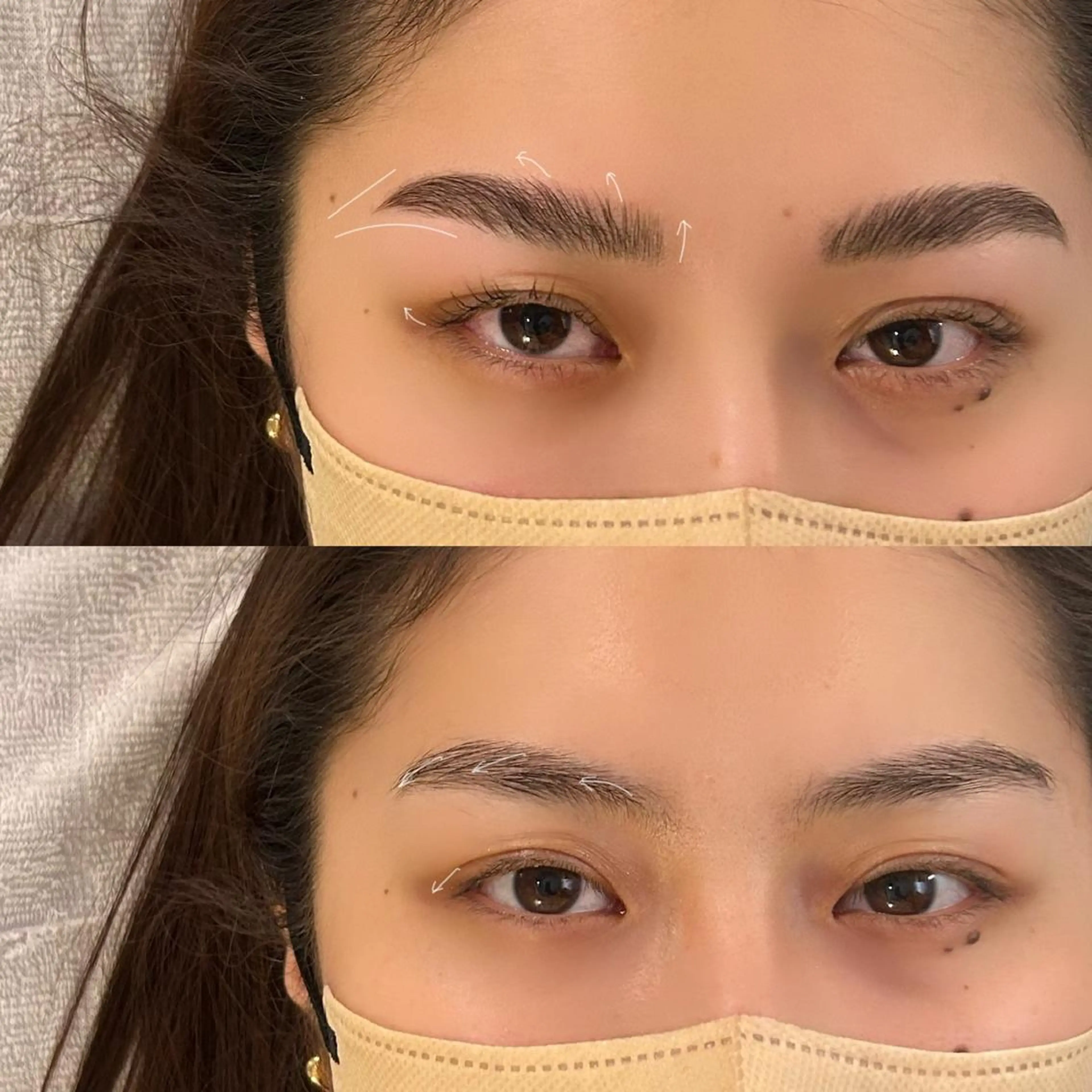 マツエク・マツパ アイブロウ ハリウッドブロウリフト パリジェンヌラッシュリフト GO TODAY SHAiRE SALON Vellmie店所属・吉祥寺kasumi 🌛eye/browのマツエク・マツパデザイン
