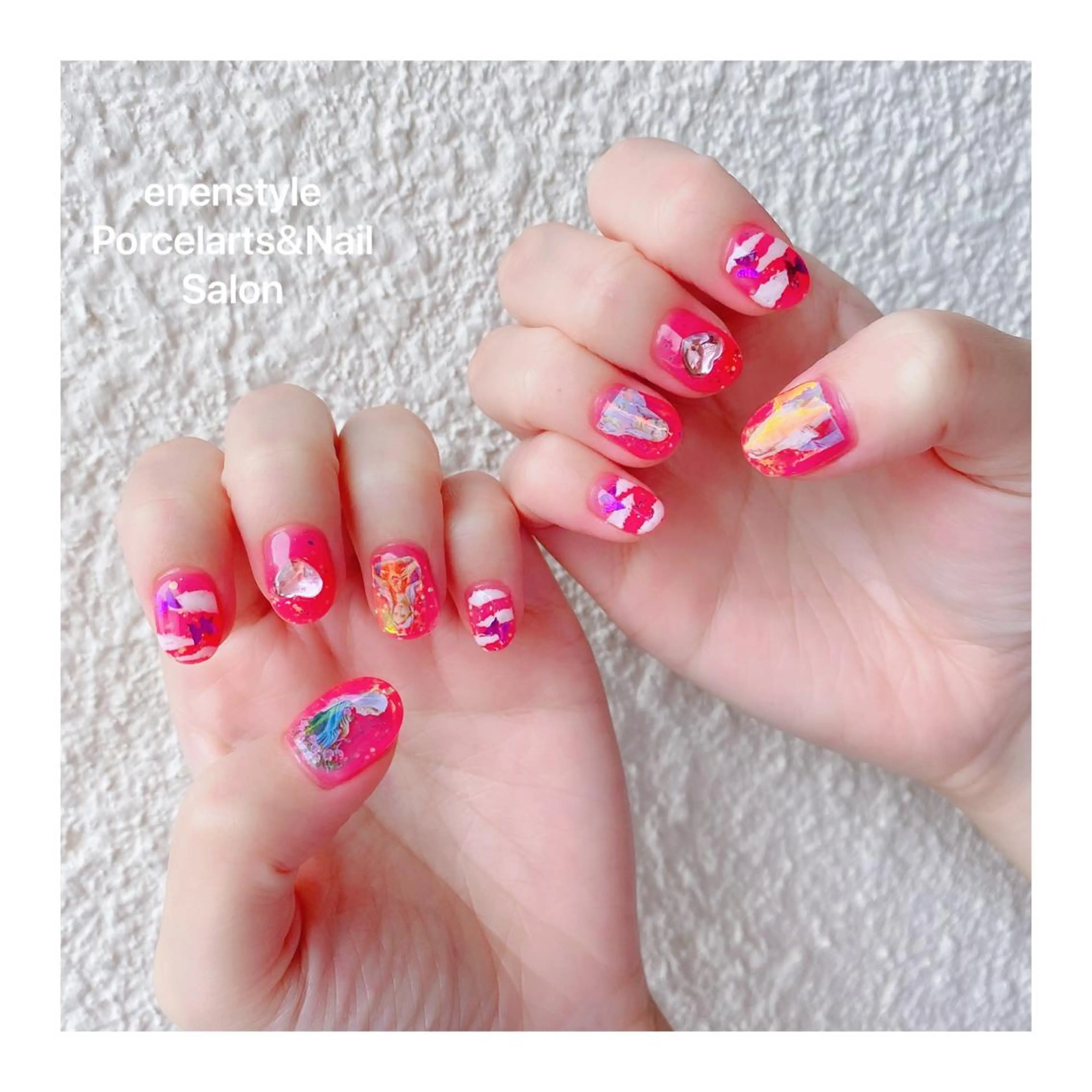 ミディアム ネイル 👑enen style👑のネイルデザイン