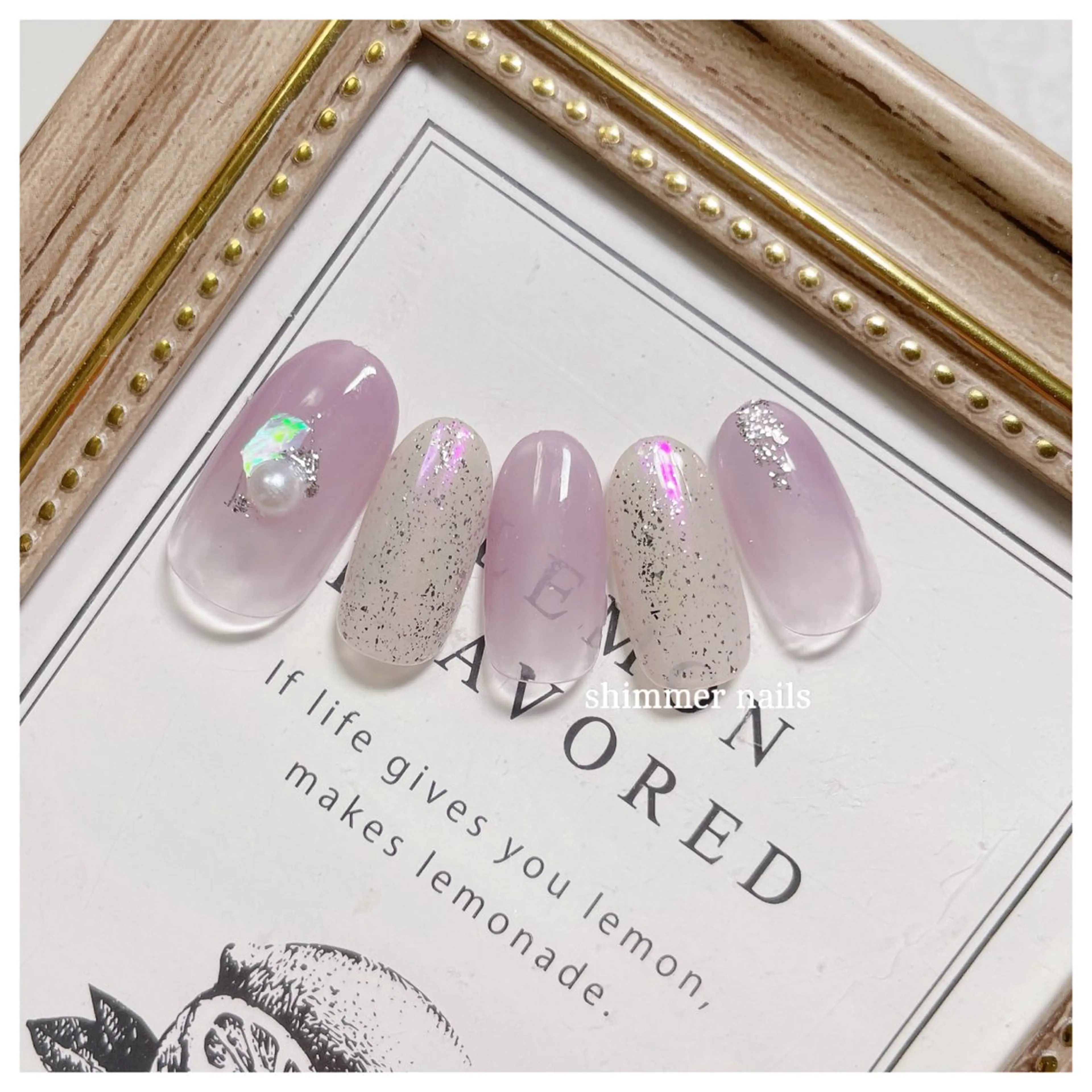 ネイル shimmer nailsのネイルデザイン