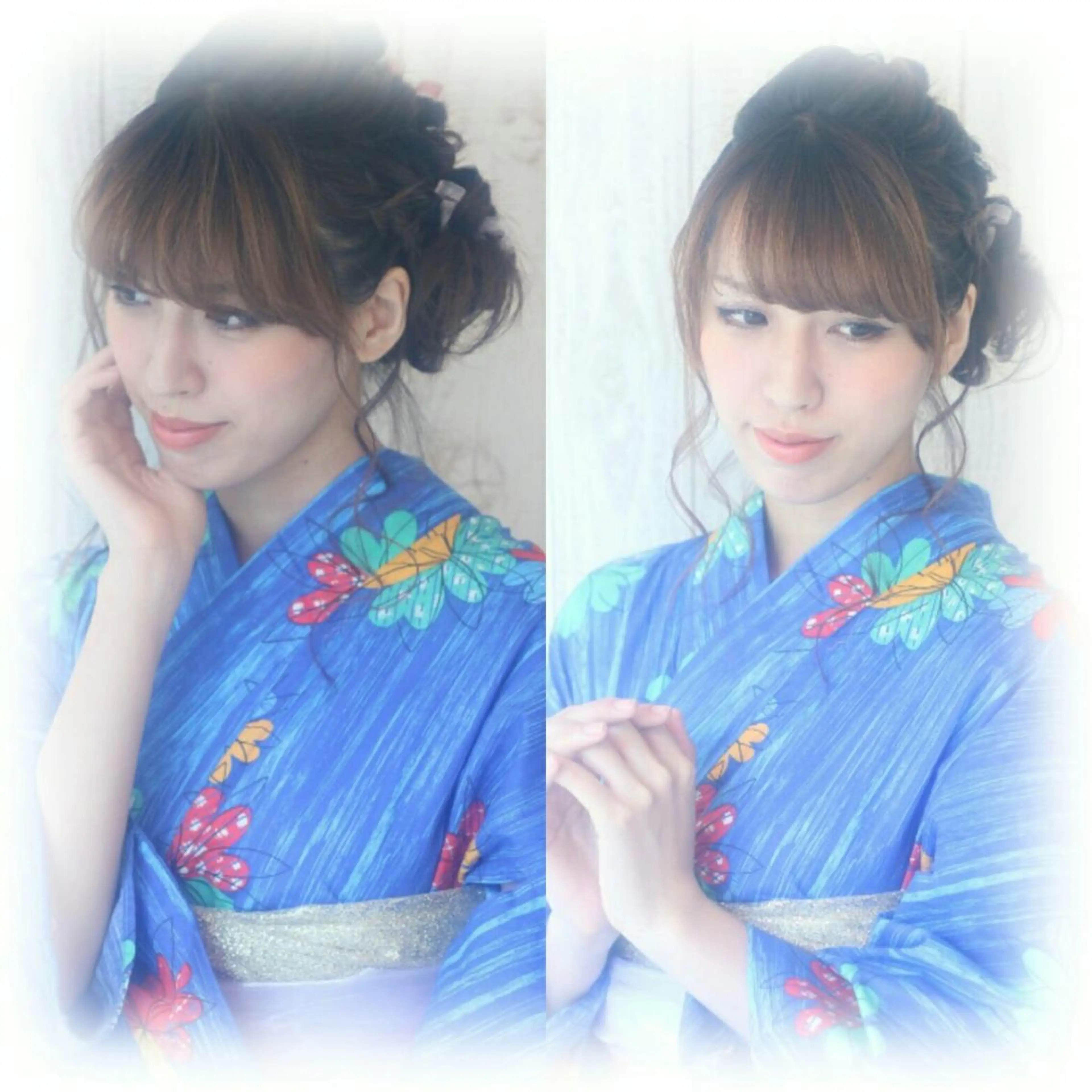 ショート ミディアム セミロング ロング ヘアアレンジ 浴衣 .. meiのヘアスタイル