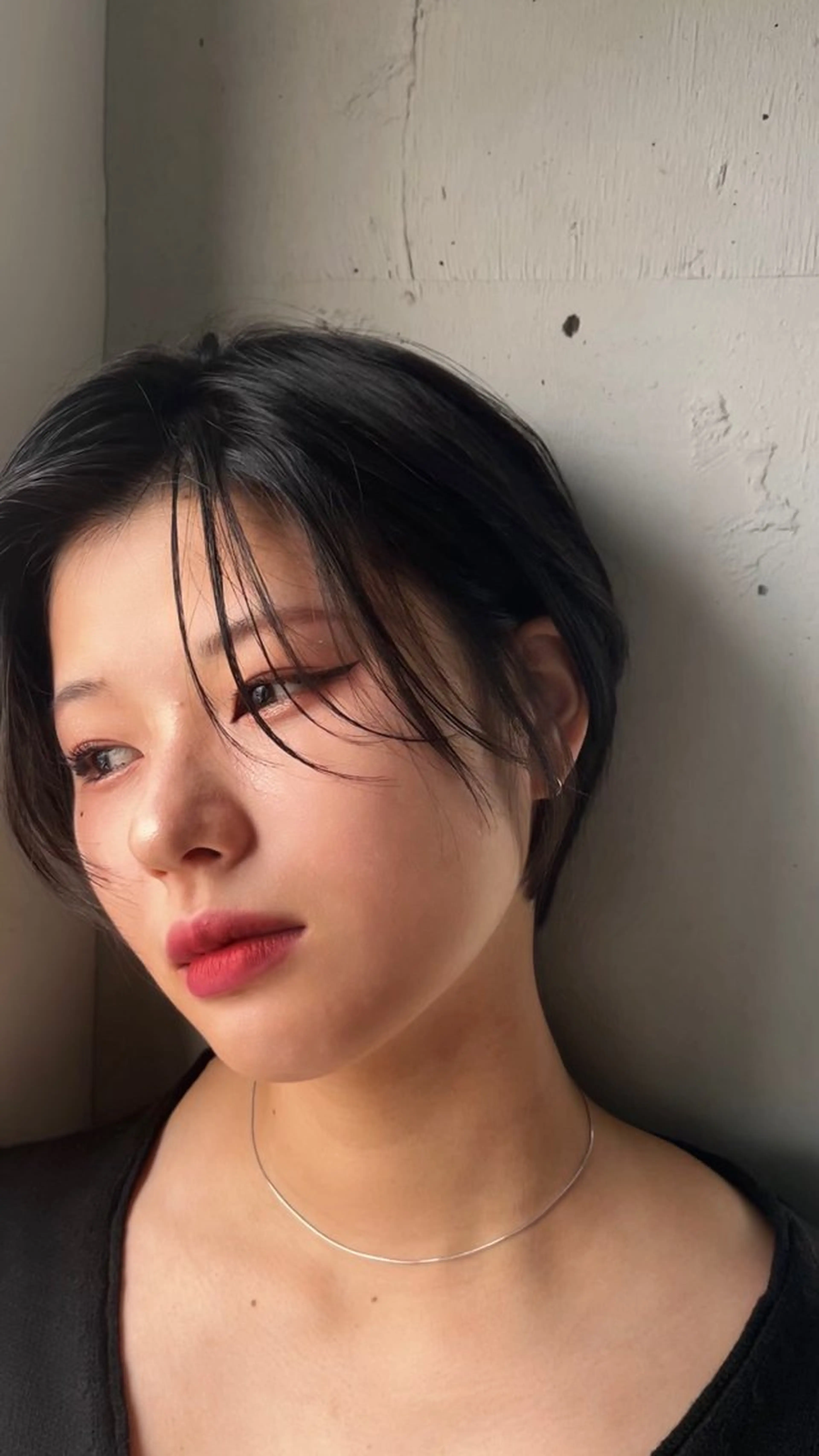 ショート 顔周りカット 透明感カラー🕊🤍 アサノ マユのヘアスタイル