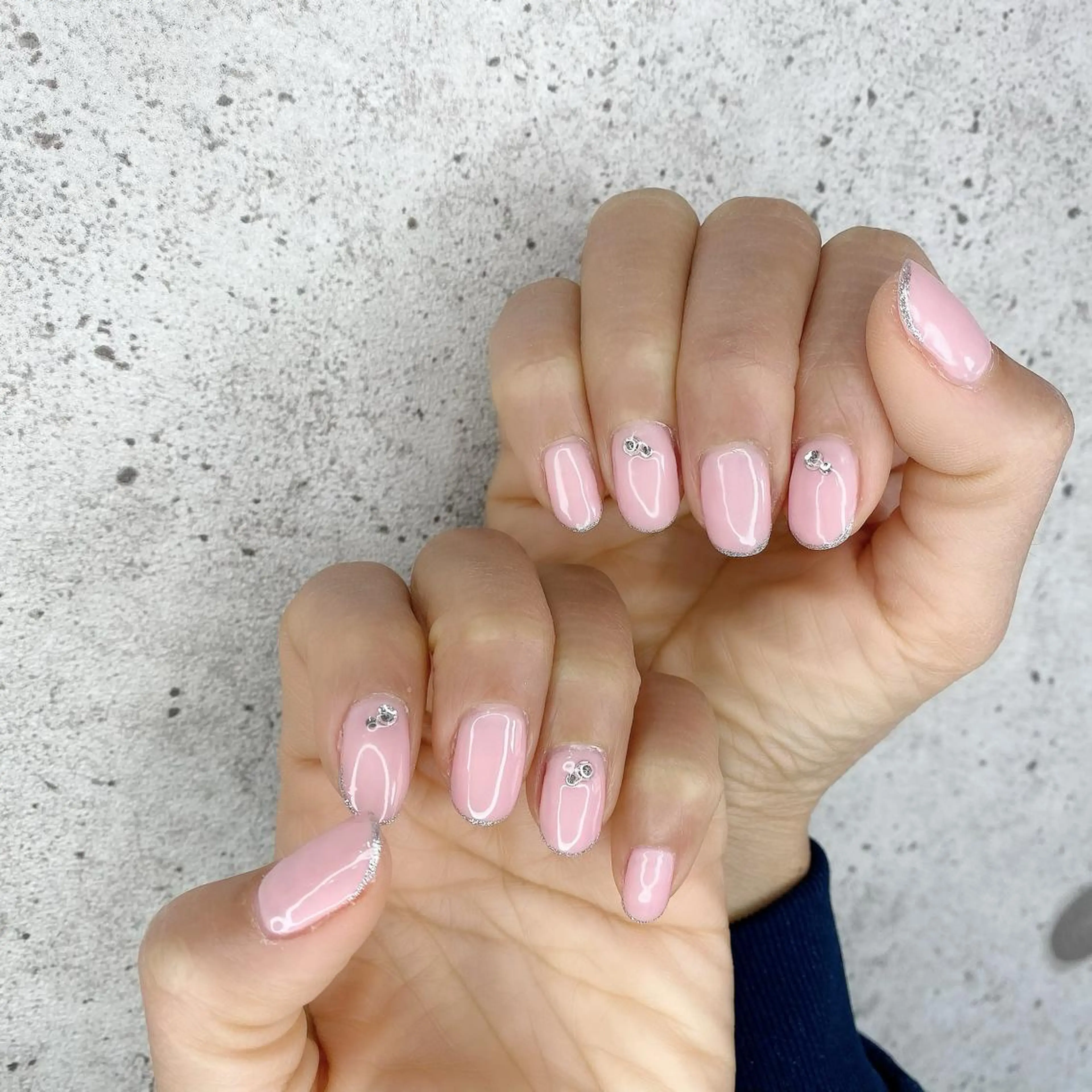 ミディアム カラー パーマ ヘアアレンジ メンズ キッズ ネイル マツエク・マツパ ハンドネイル Salon Ｋのネイルデザイン