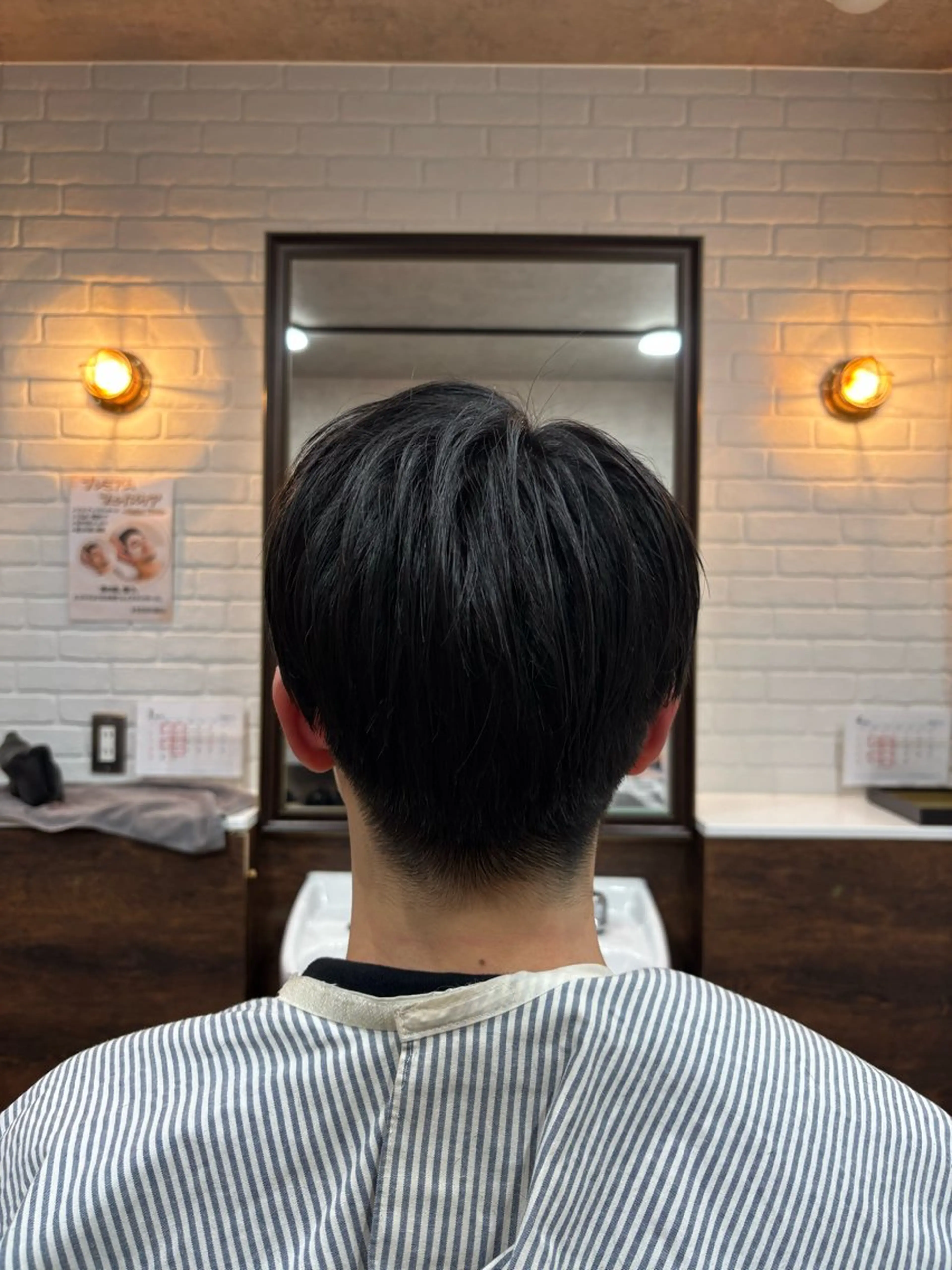 ショート メンズ 上田 美羽のヘアスタイル