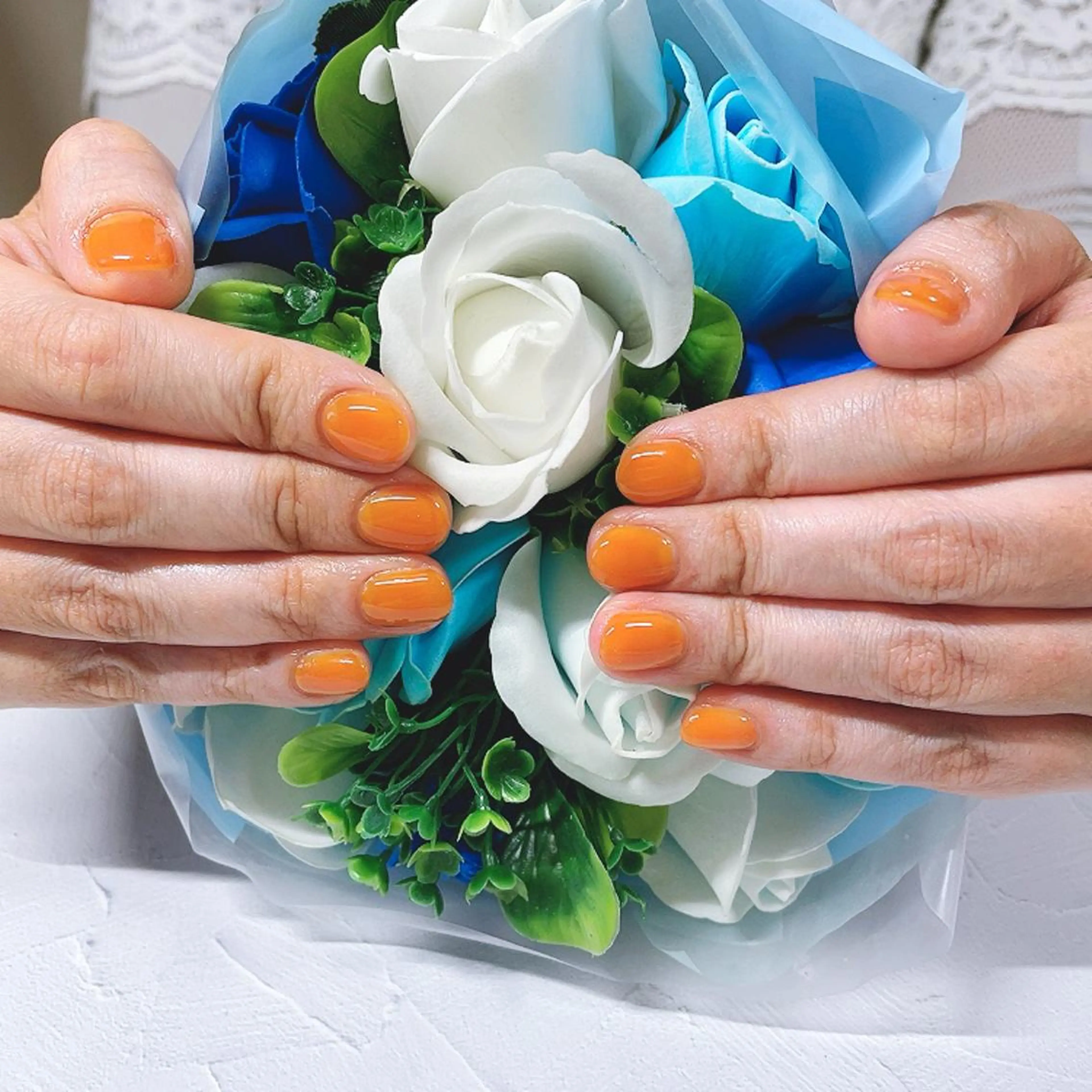 ネイル ワンカラーネイル 奥園 良恵のネイルデザイン