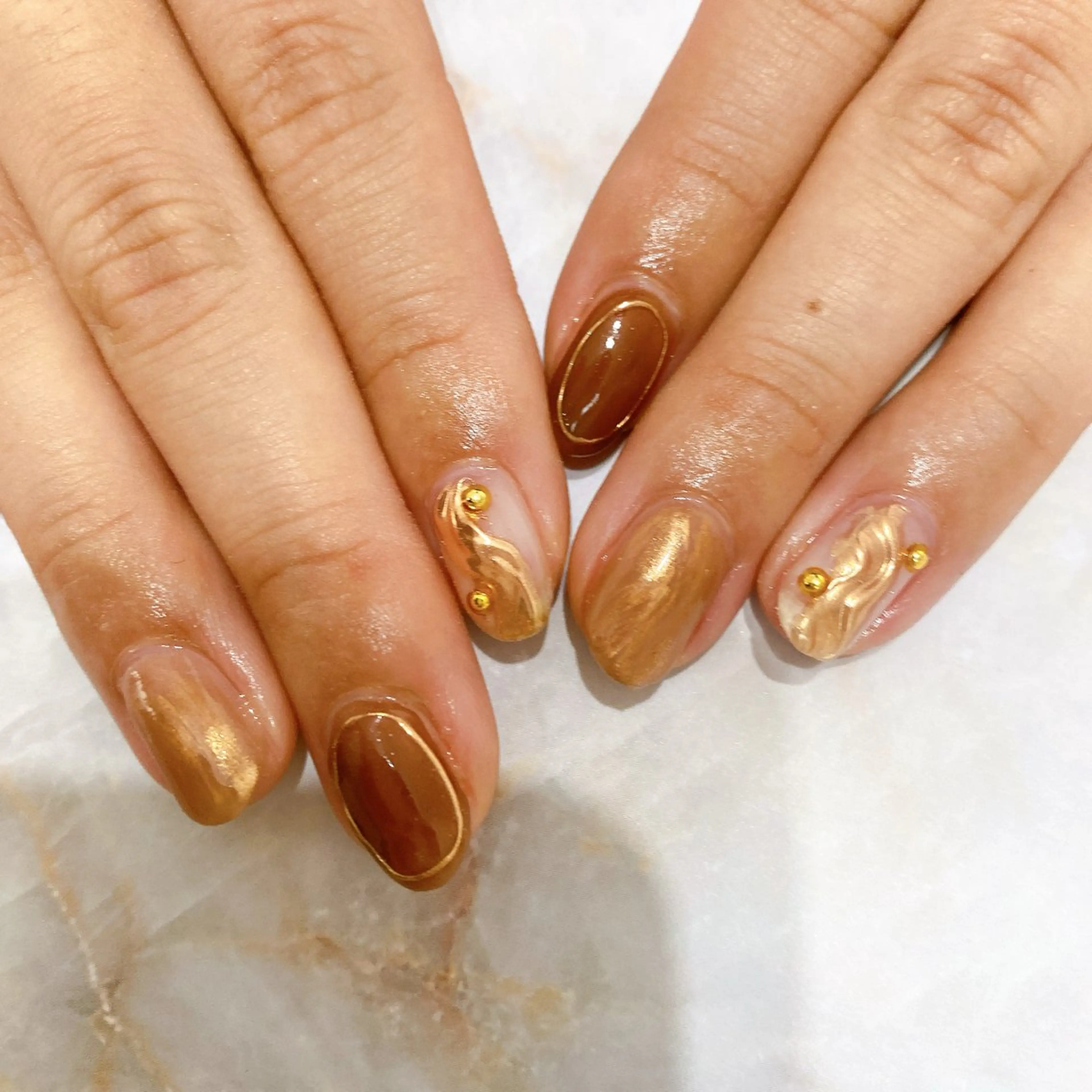 ネイル ハンドネイル ハンドケア yn salonのネイルデザイン