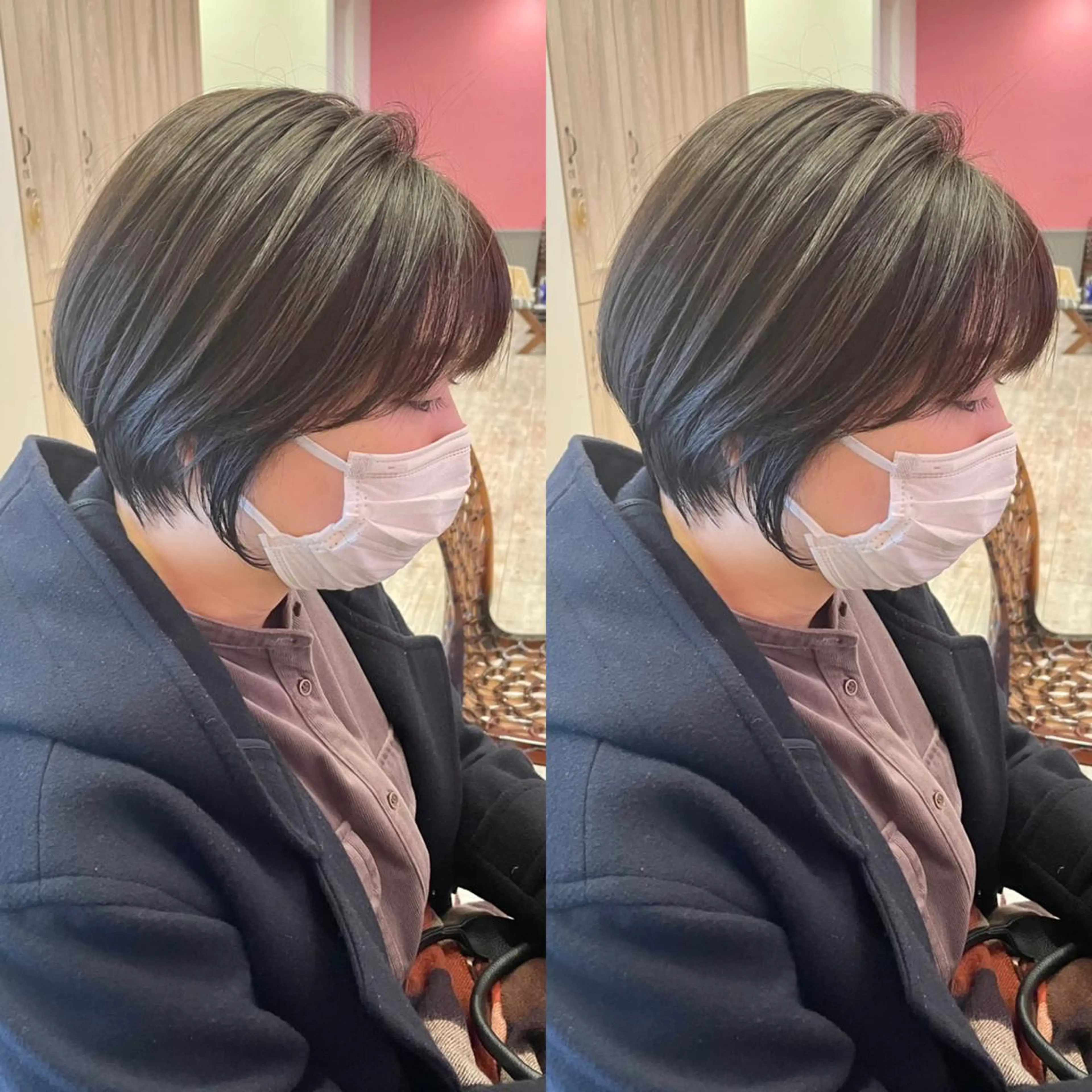 ✨似合わせショートカット+透明感カラー+Aujuaトリートメント✨の写真