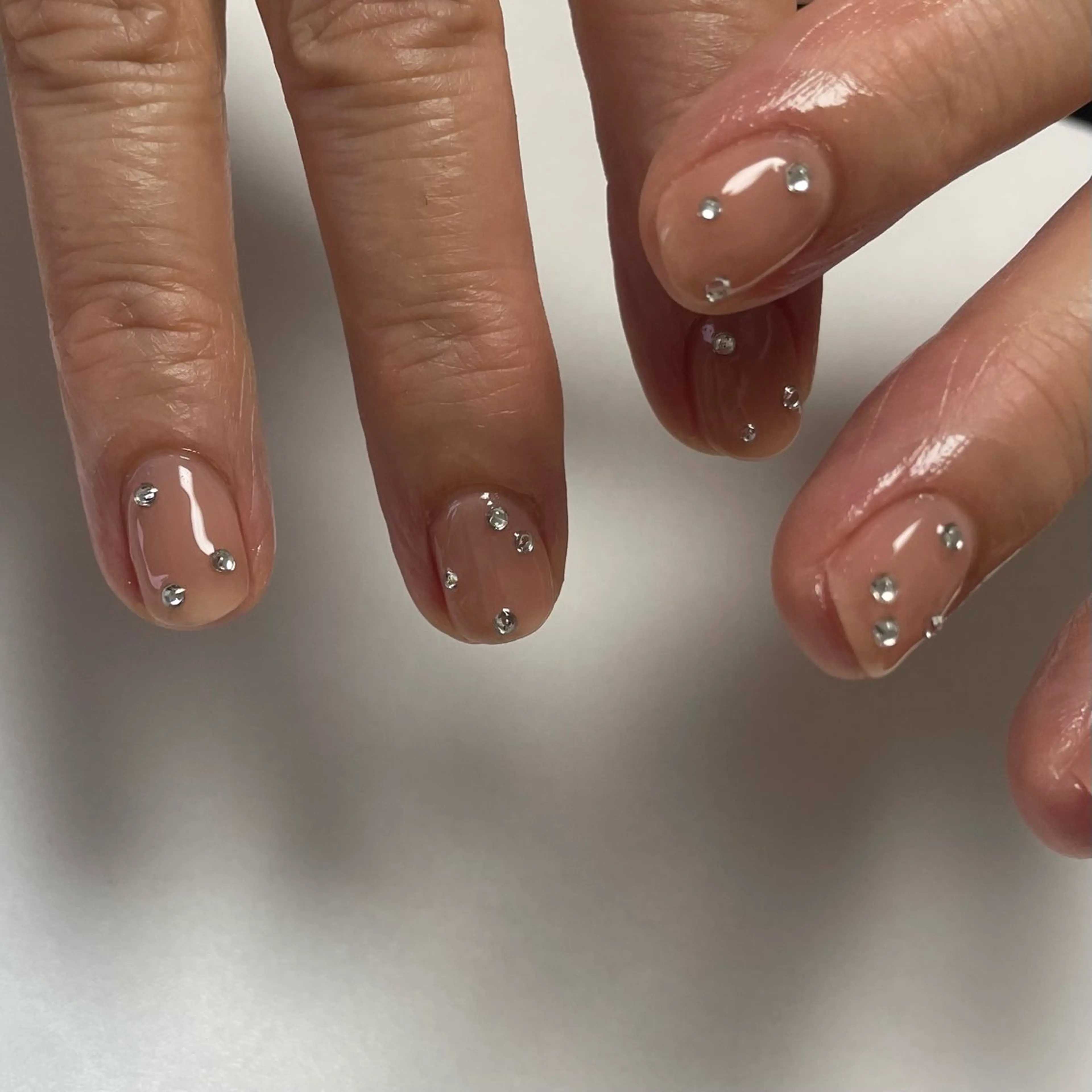 ネイル ストーンネイル Canola namikaのネイルデザイン