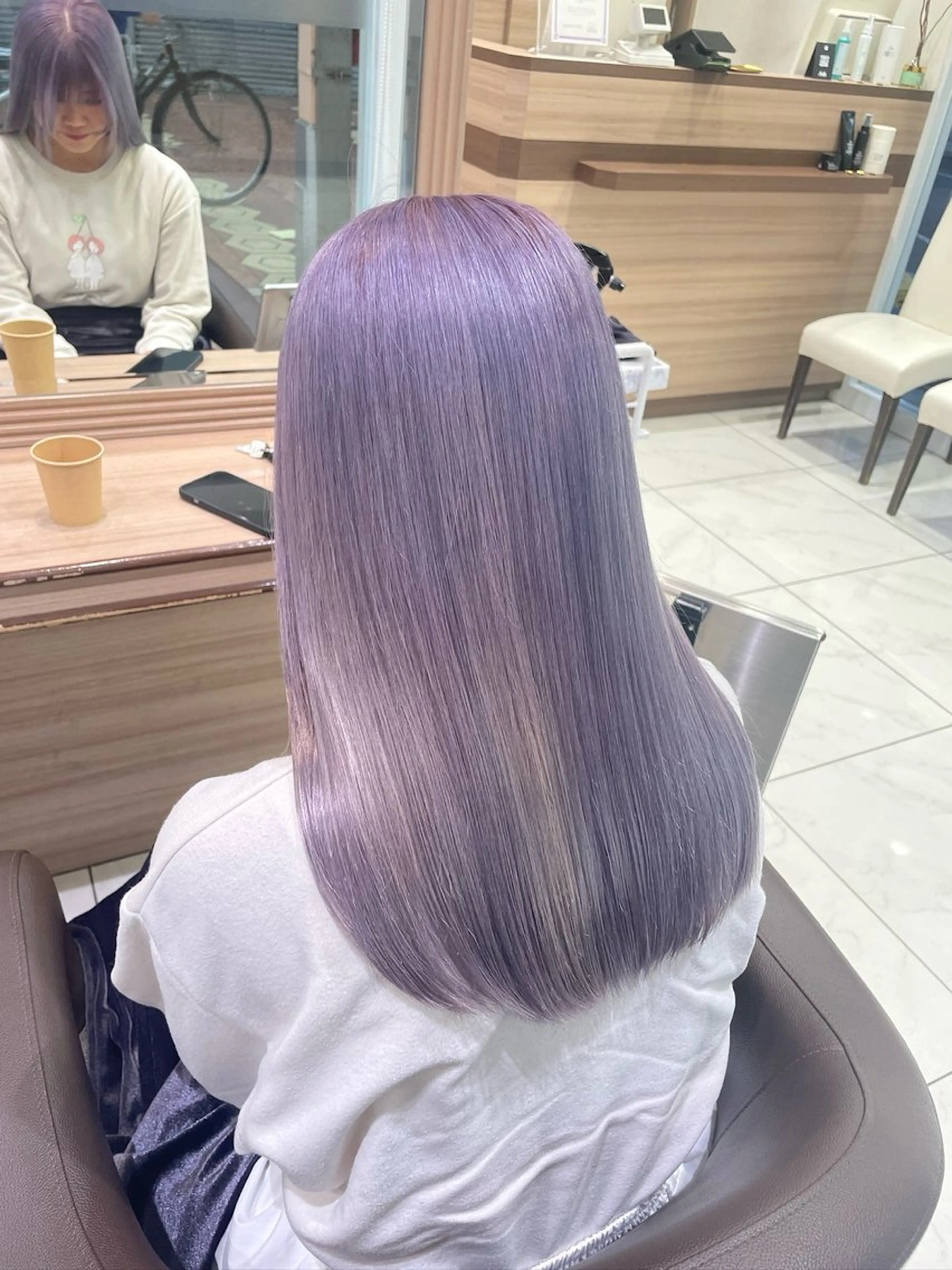 カラー Ash 二子玉川店 🐈‍⬛中溝有紗🎀のヘアスタイル