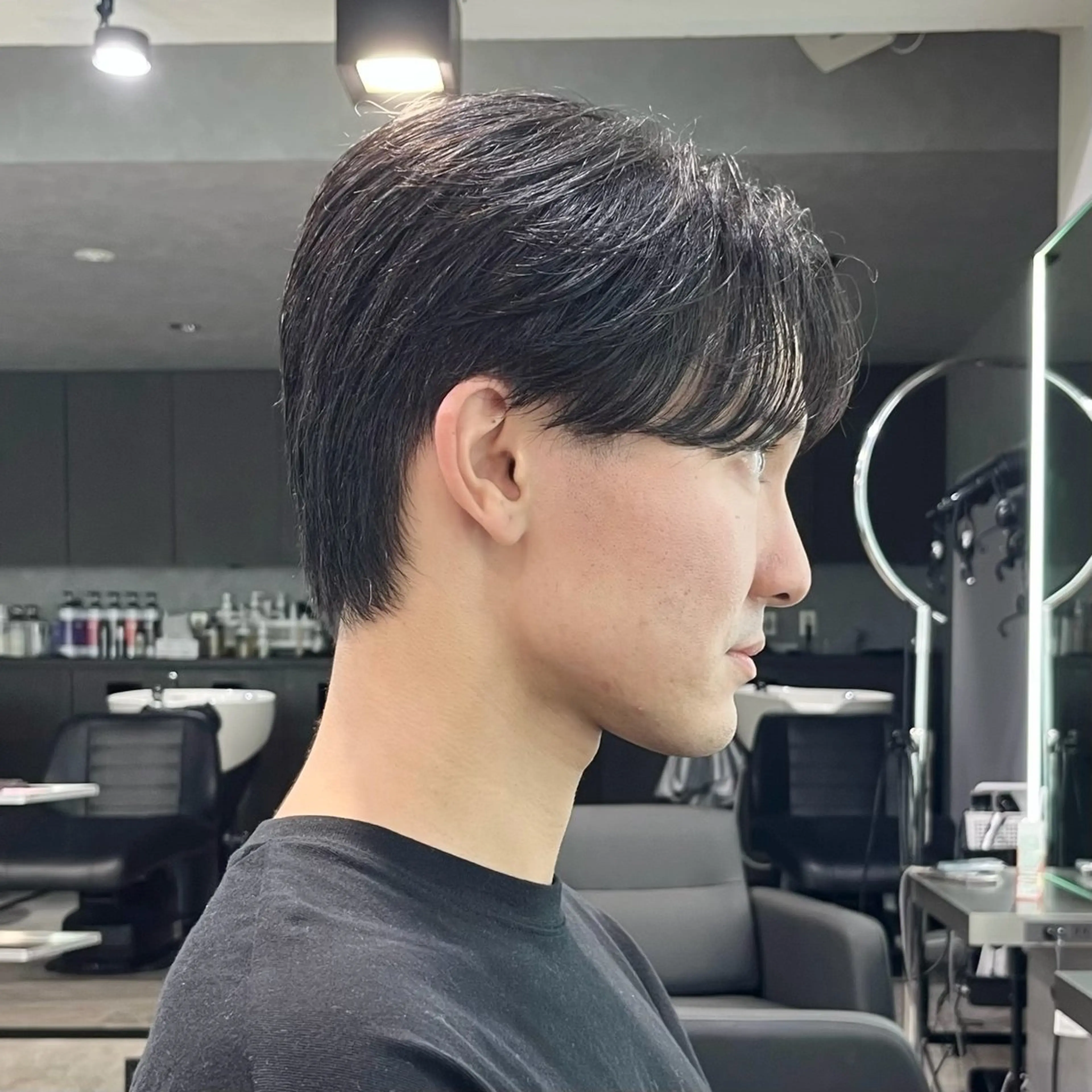 パーマ メンズ メンズ韓国風 カット パーマ 縮毛矯正 韓国メンズヘア☆ 韓国ヘアYUTOのヘアスタイル