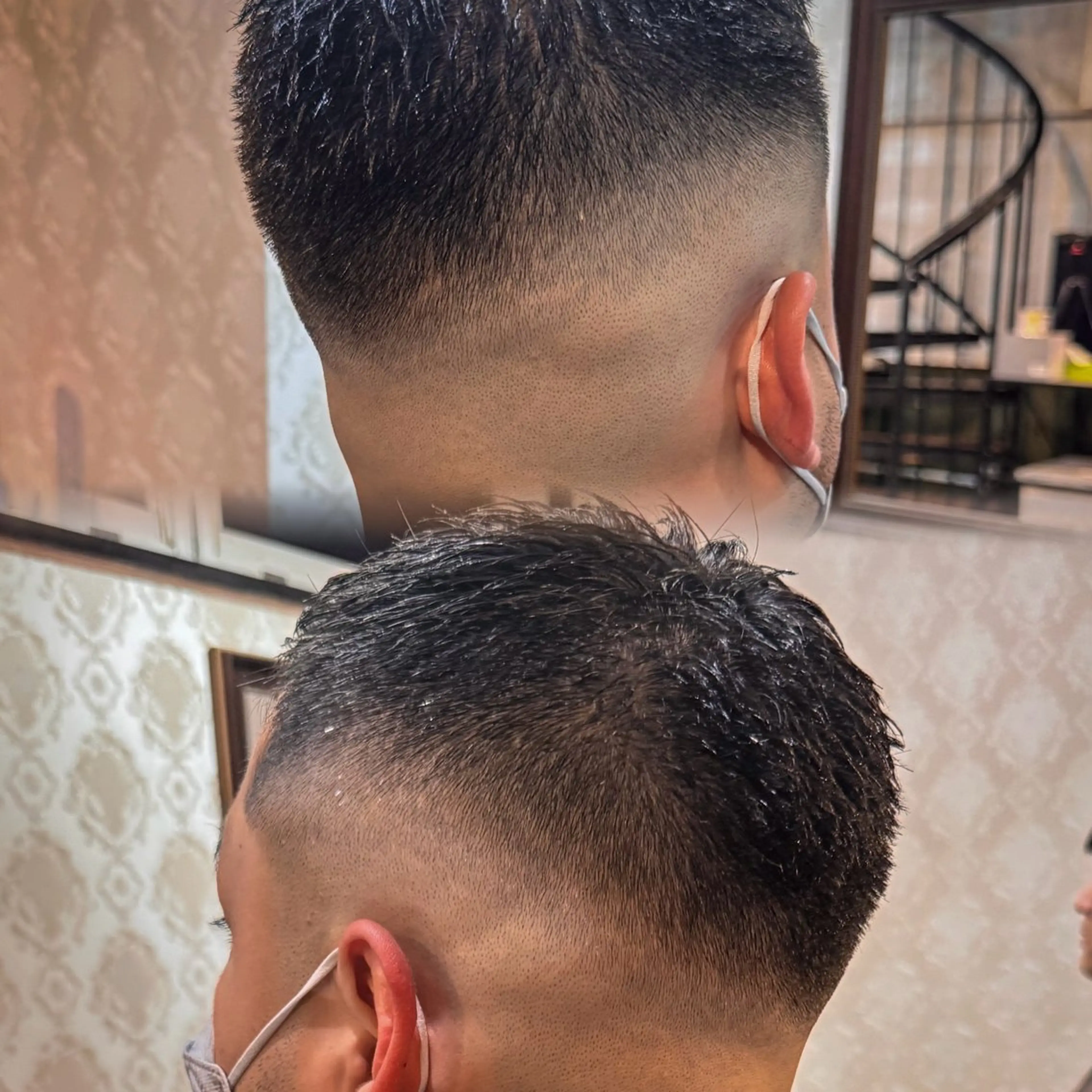 ショート メンズ フェードカット スキンフェード カット 立川メンズカット/ メンズパーマ💈三上のヘアスタイル