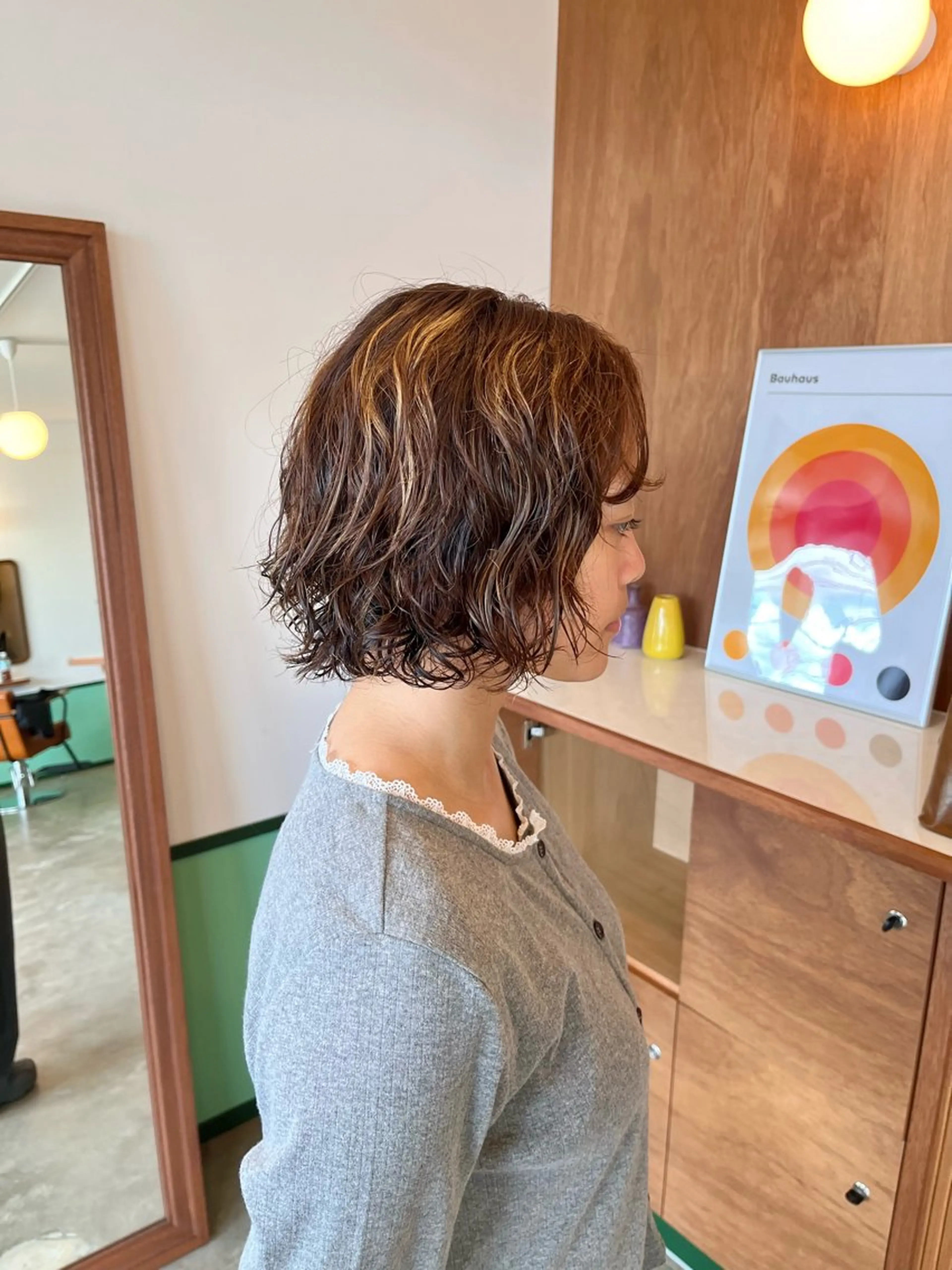 ショート カット パーマ LOBBY HIMERIのヘアスタイル