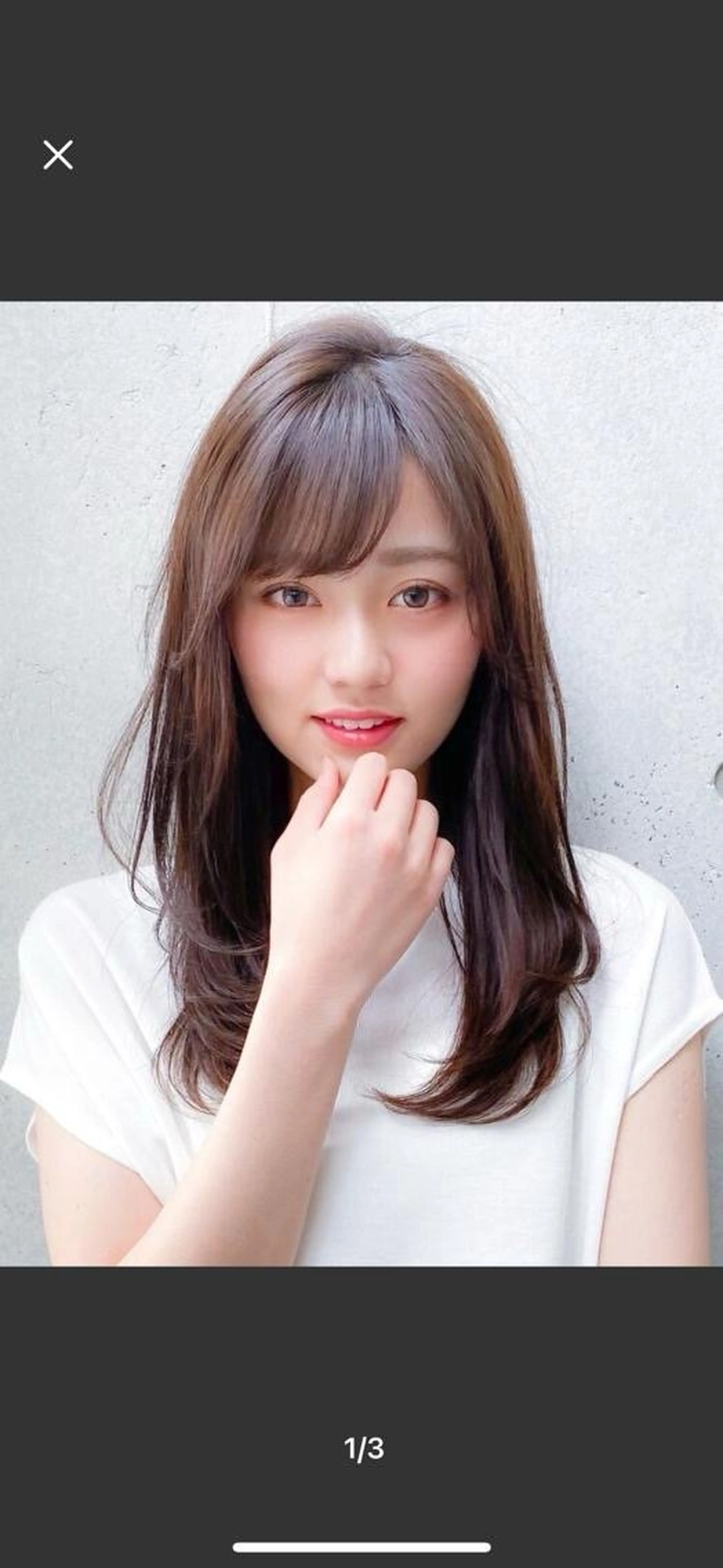 ロング 高橋 理沙のヘアスタイル