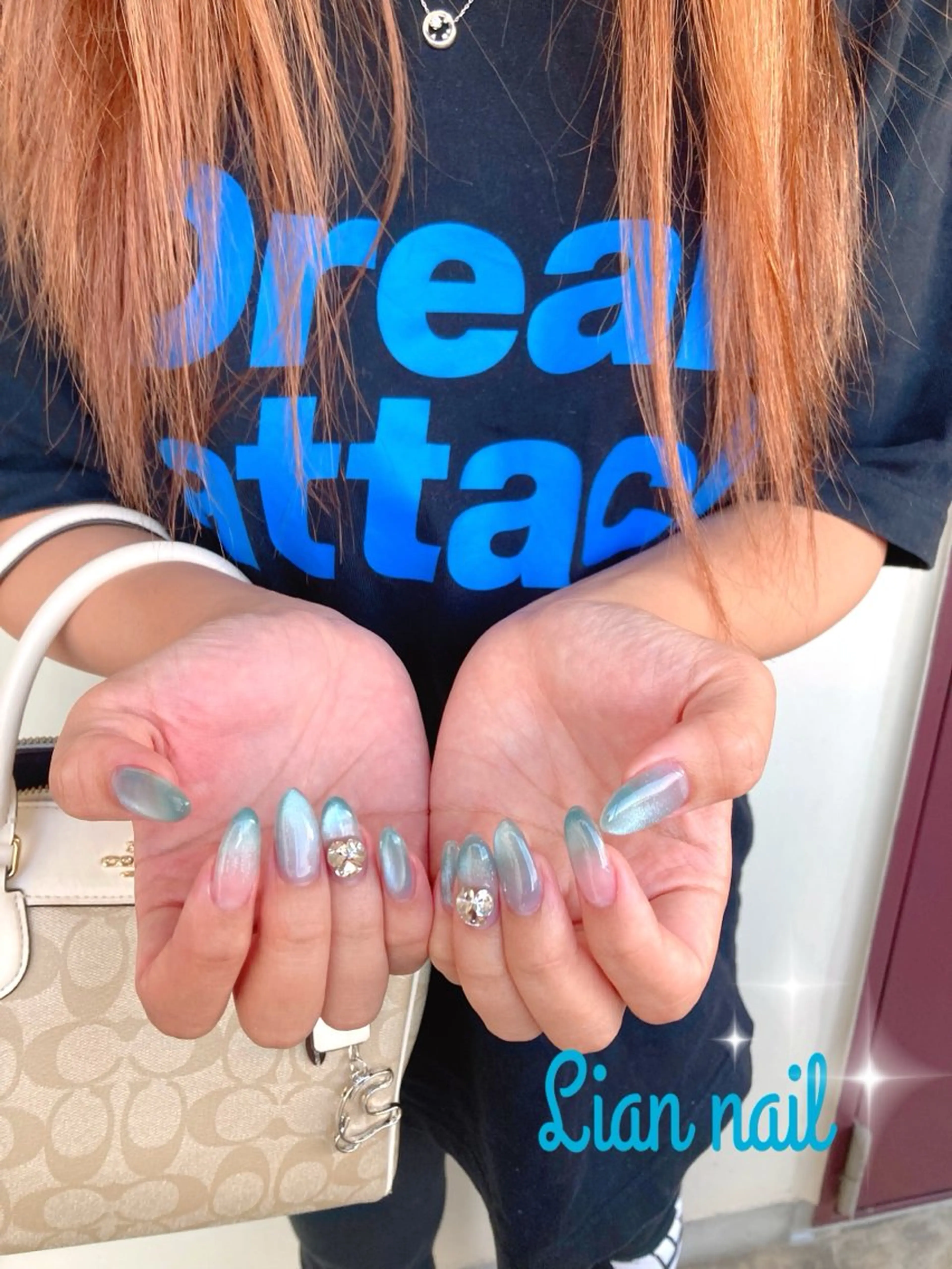 ネイル マグネットネイル Lianネイル 寛子Lianのネイルデザイン