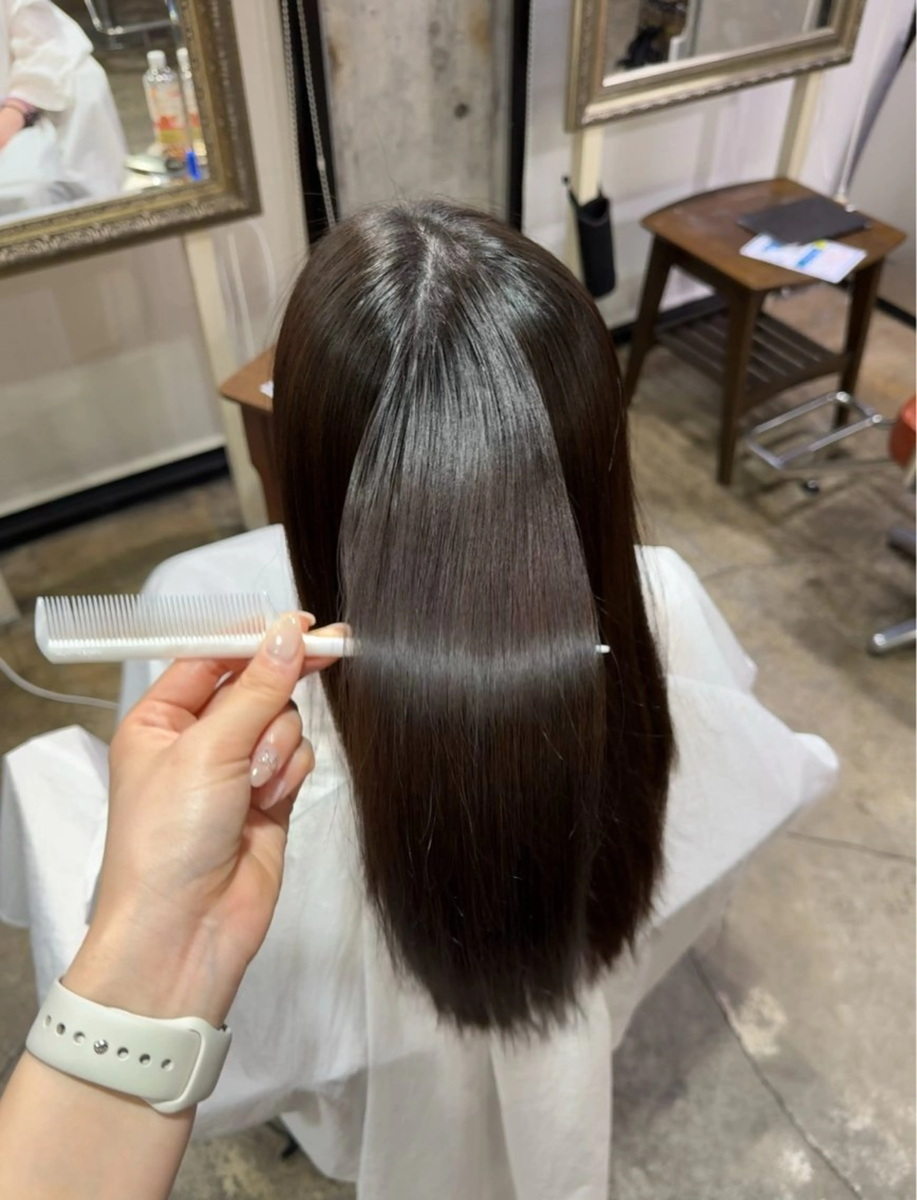 ロング トリートメント 艶カラー/髪質改善 🩶Yukiのヘアスタイル