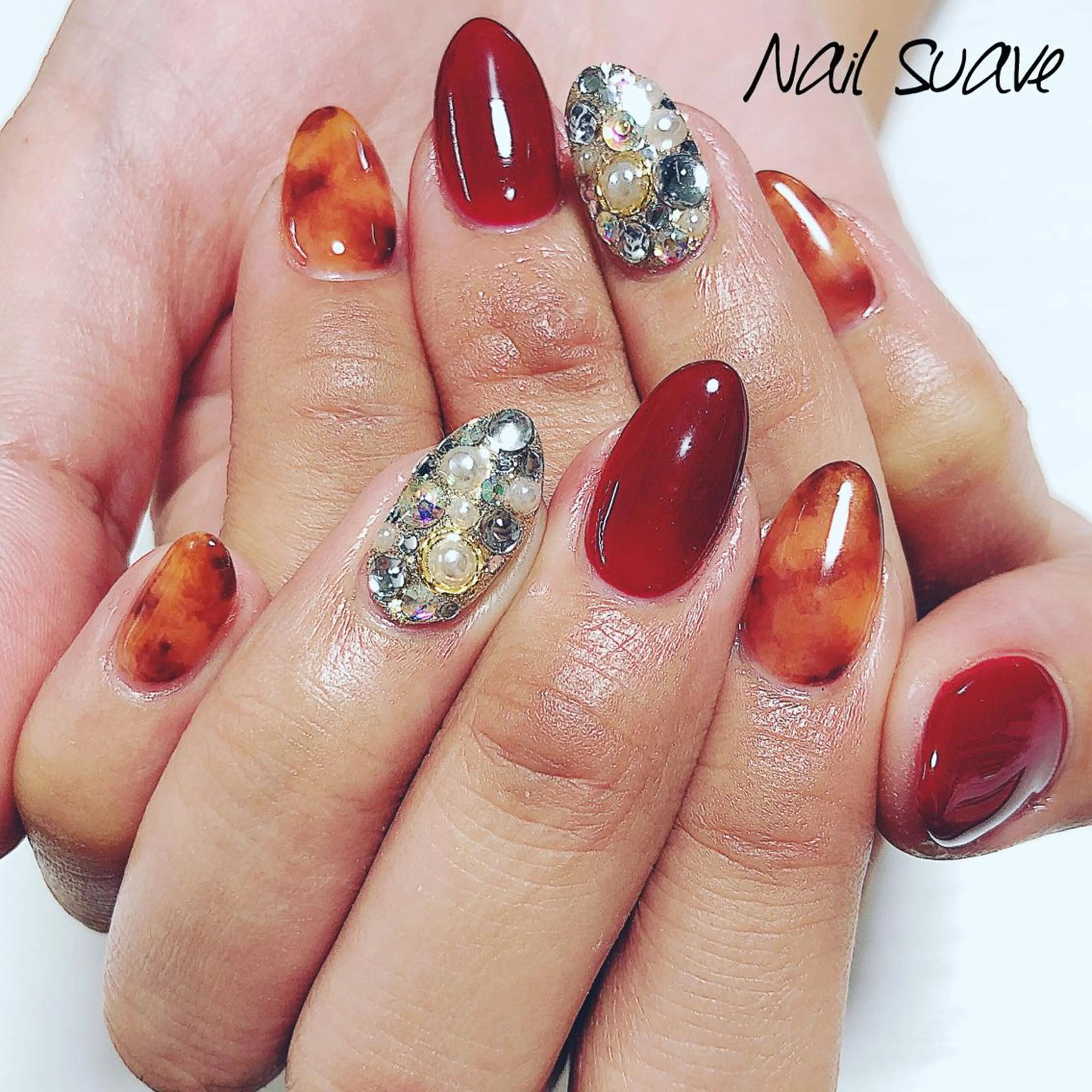 ネイル べっ甲ネイル Nail Suave (シュアーヴ)のネイルデザイン