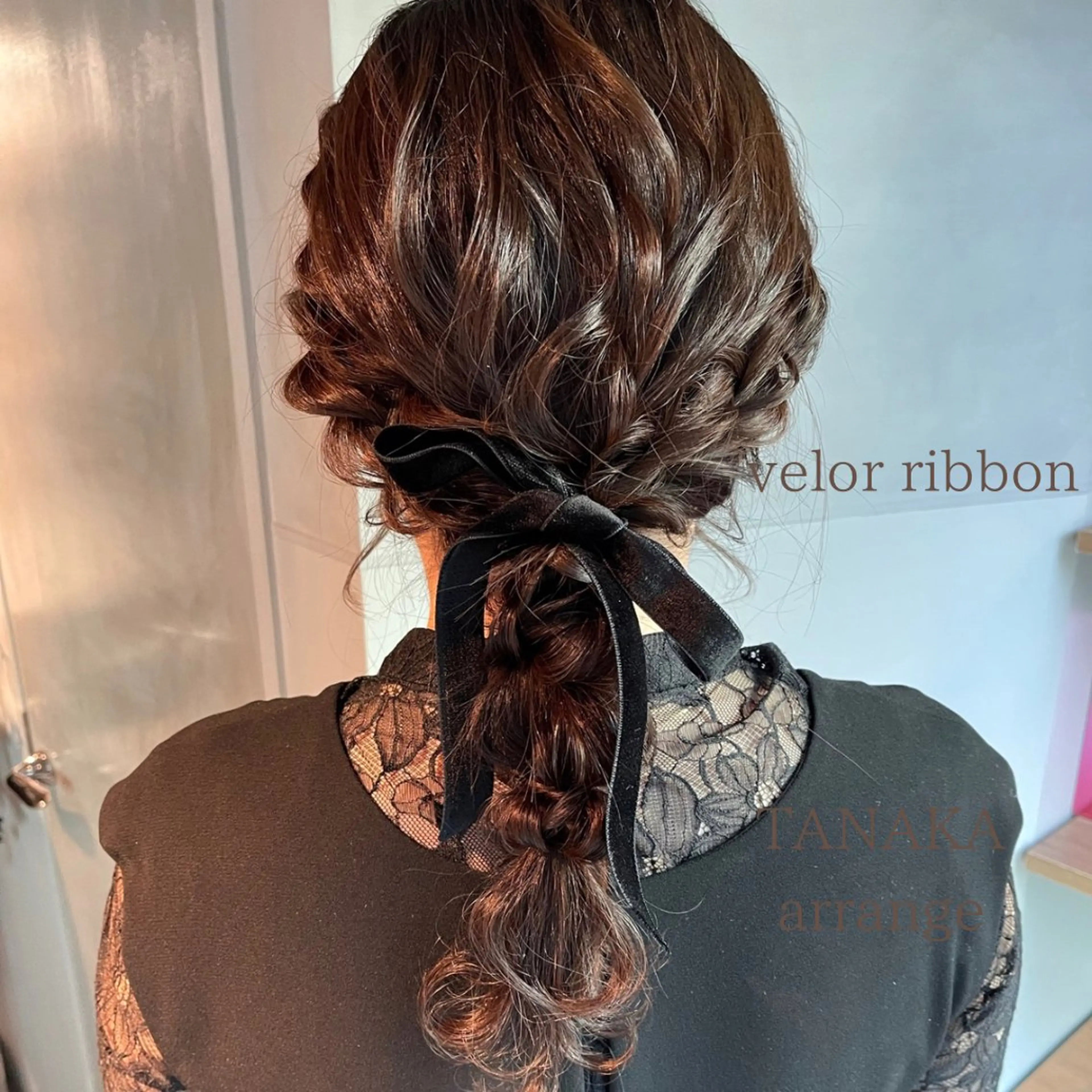 ヘアアレンジ 結婚式・ブライダル 卒業式のヘアスタイル ヘアセット charm《銀座》 ヘアセット/縮毛矯正のヘアスタイル