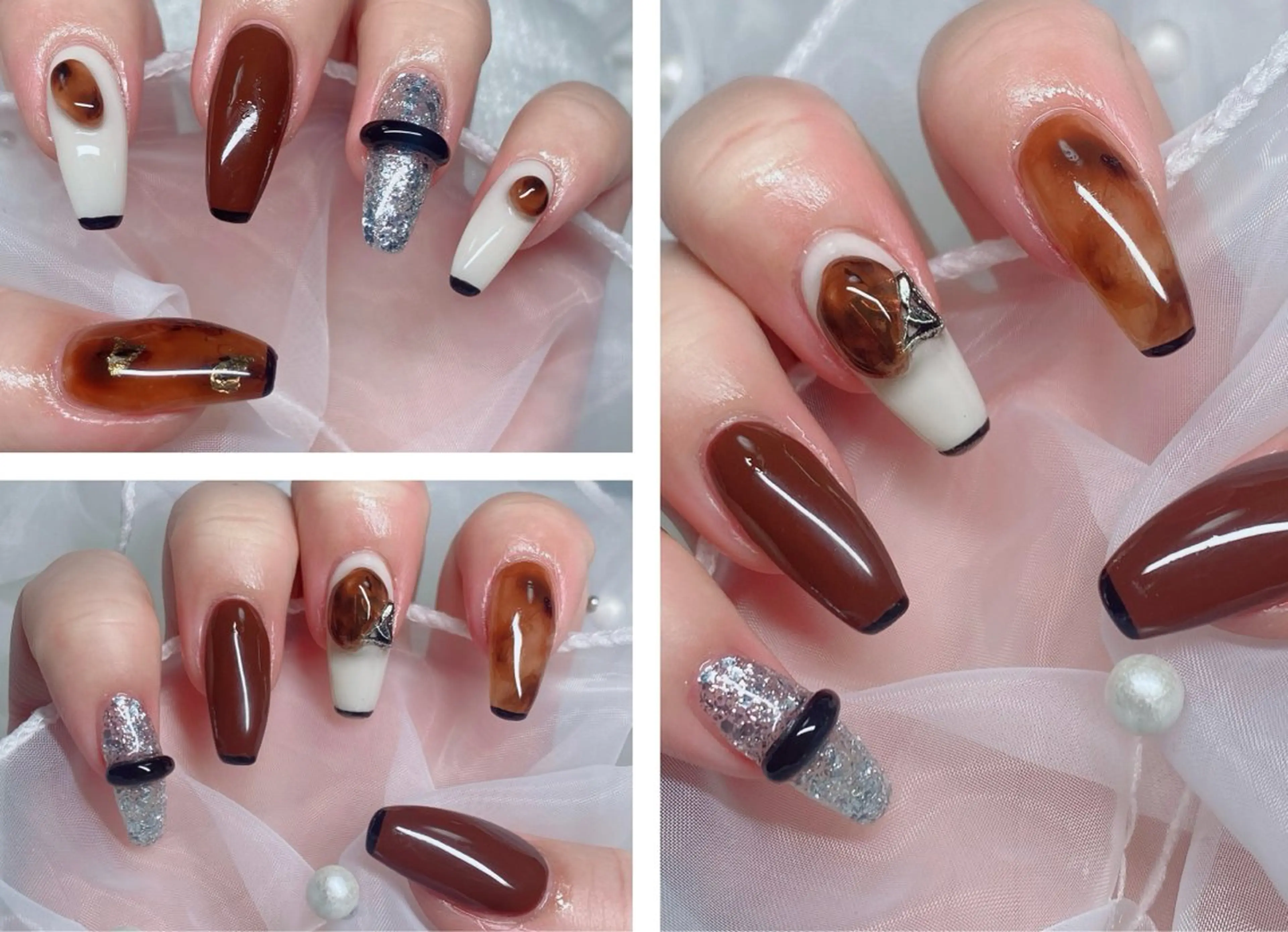 ネイル 長さ出し フットネイル ジェルネイル 韓国ネイル マグネットネイル Nail Annのネイルデザイン