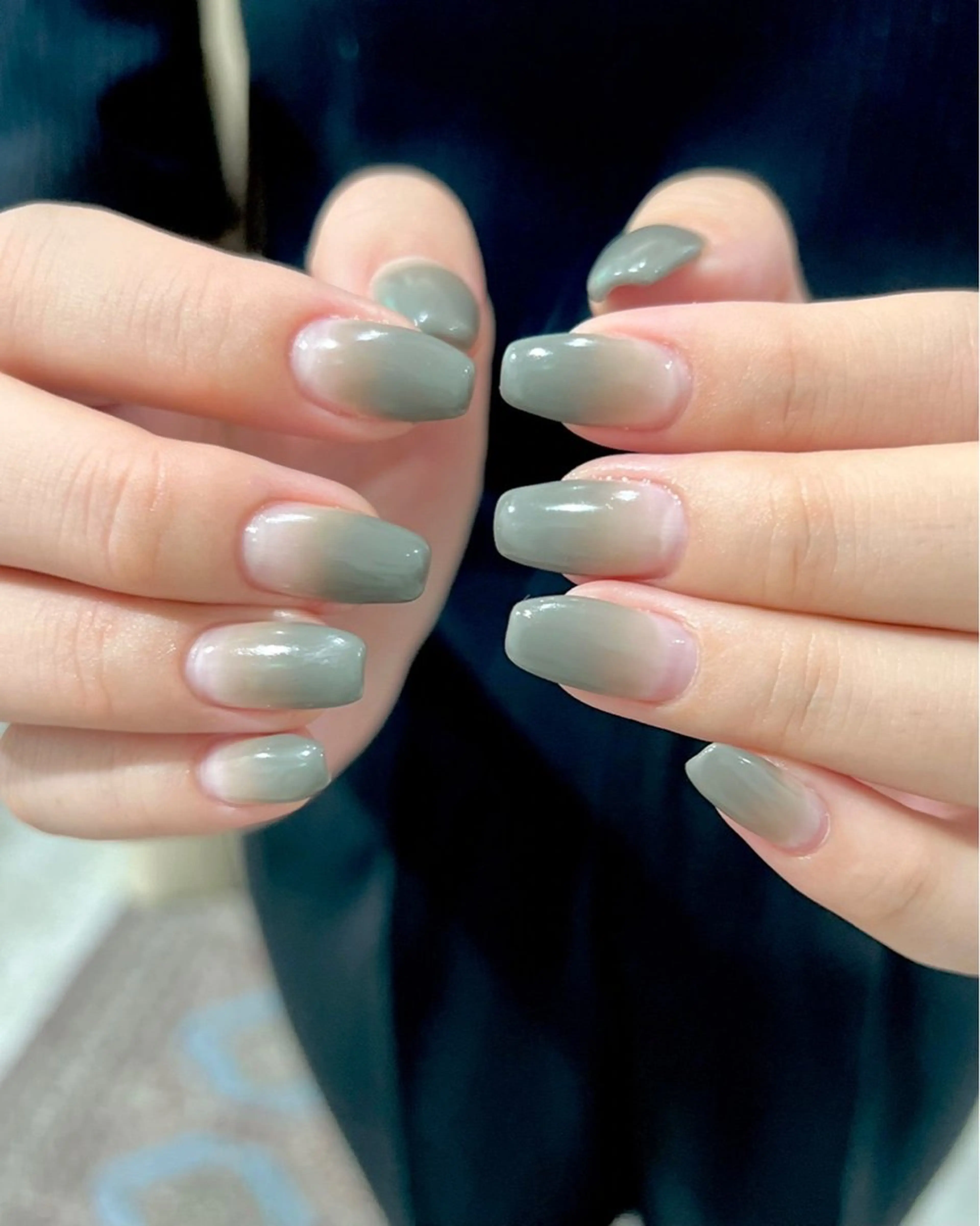 ネイル 0203ムニムサン 💙Mihoのネイルデザイン