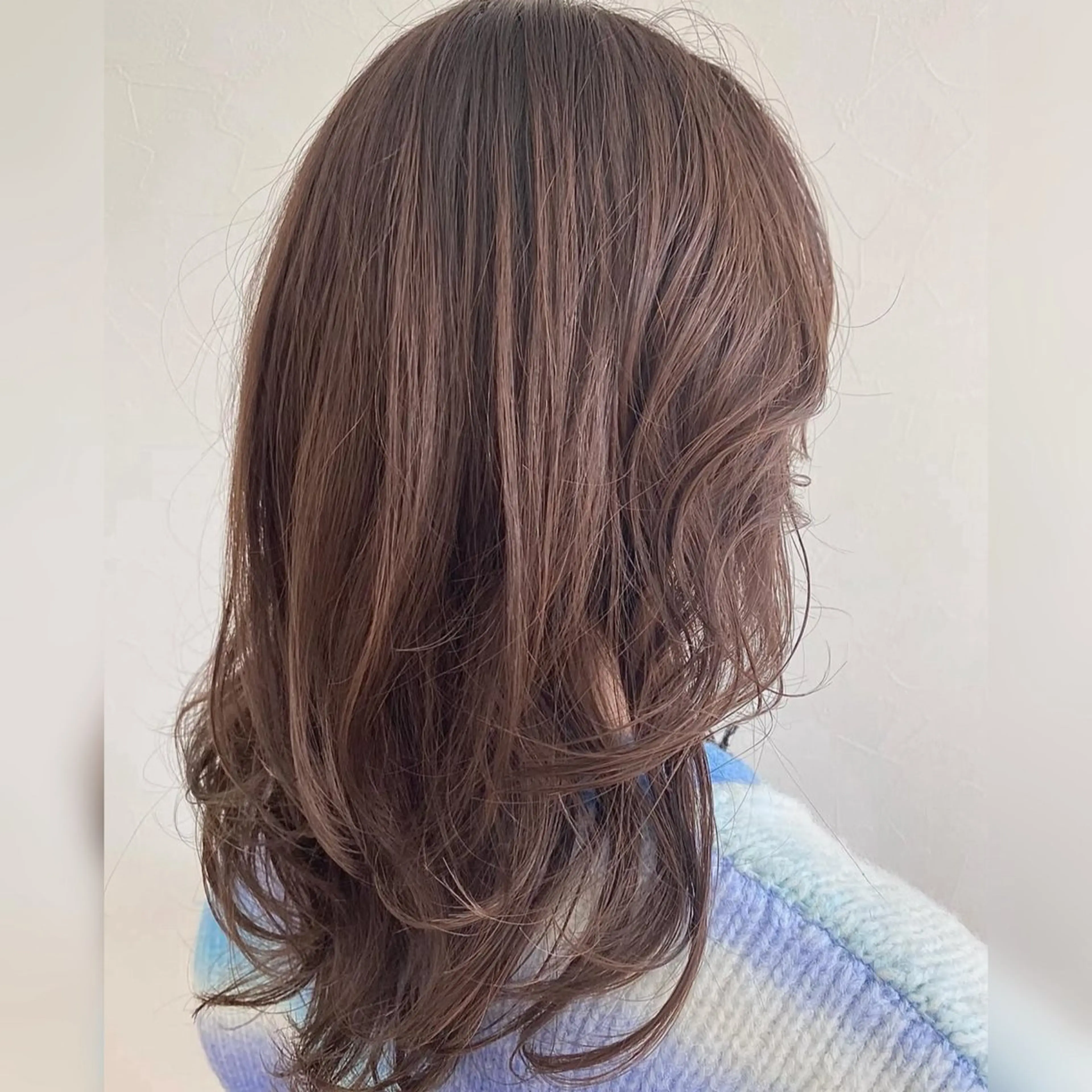 セミロング お子様と美容室🧸 HidamaRi絢菜のヘアスタイル