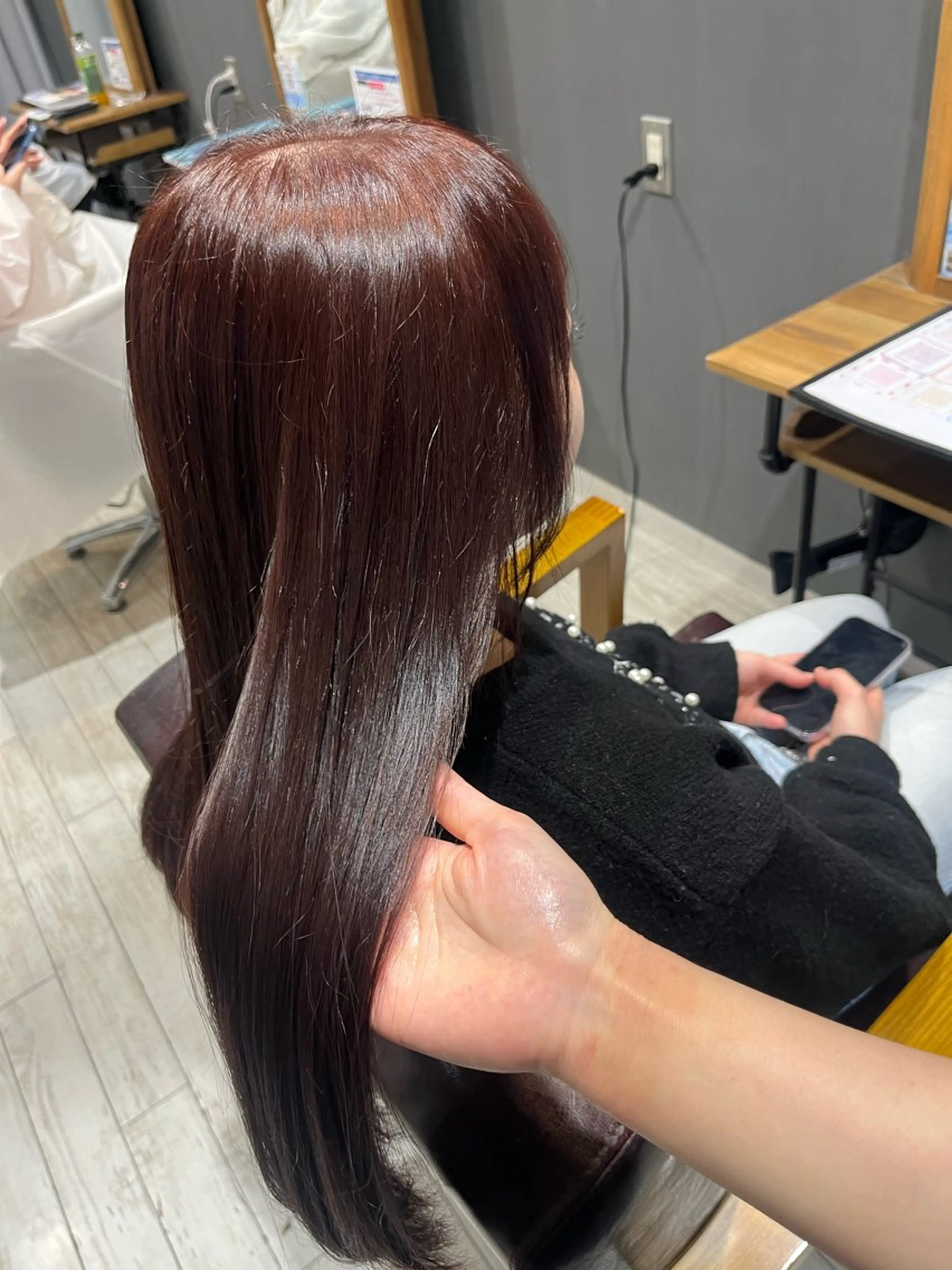 ロング カラー トリートメント ヘアカラー 🫧鈴木ちゃん🫧 似合わせ×透明感のヘアスタイル