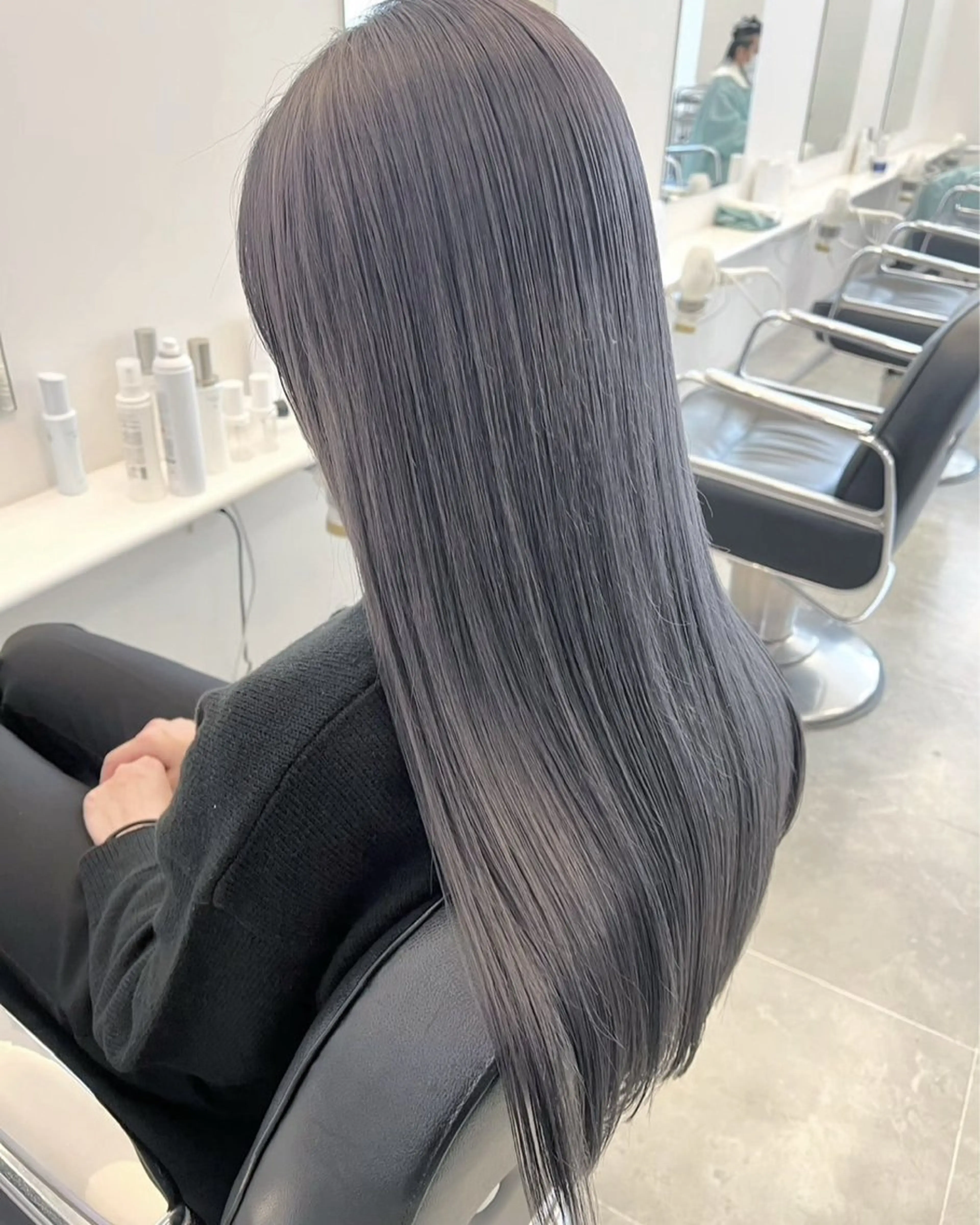 ロング カラー ヘアカラー Parve  Mix 🫧梶川虹のヘアスタイル