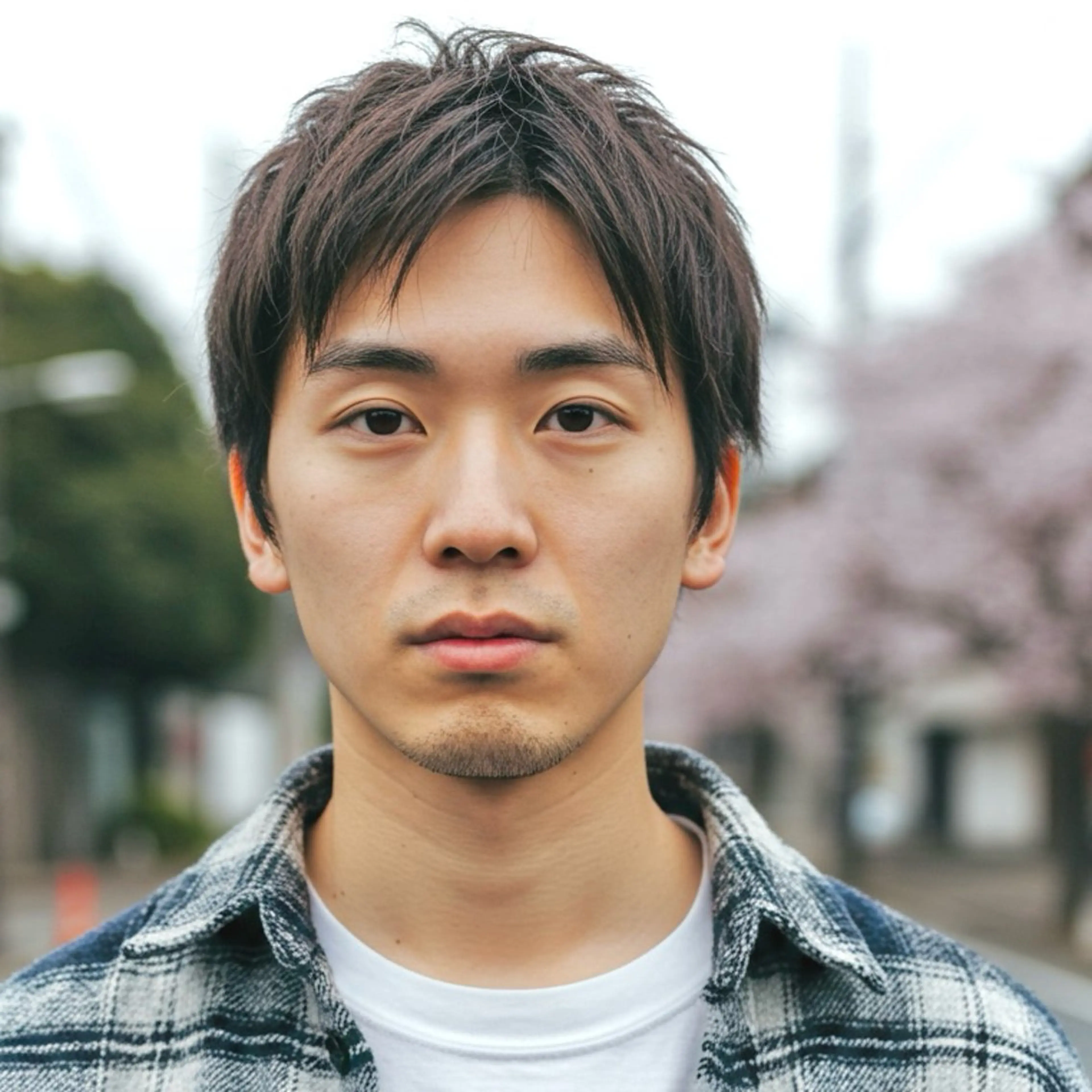 ショート カラー パーマ メンズ ビジネス フェザーパーマ カルマパーマ メンズ韓国風 メンズメッシュ 🎸メンズ/パーマ/ 縮毛矯正🎸工藤達哉のヘアスタイル