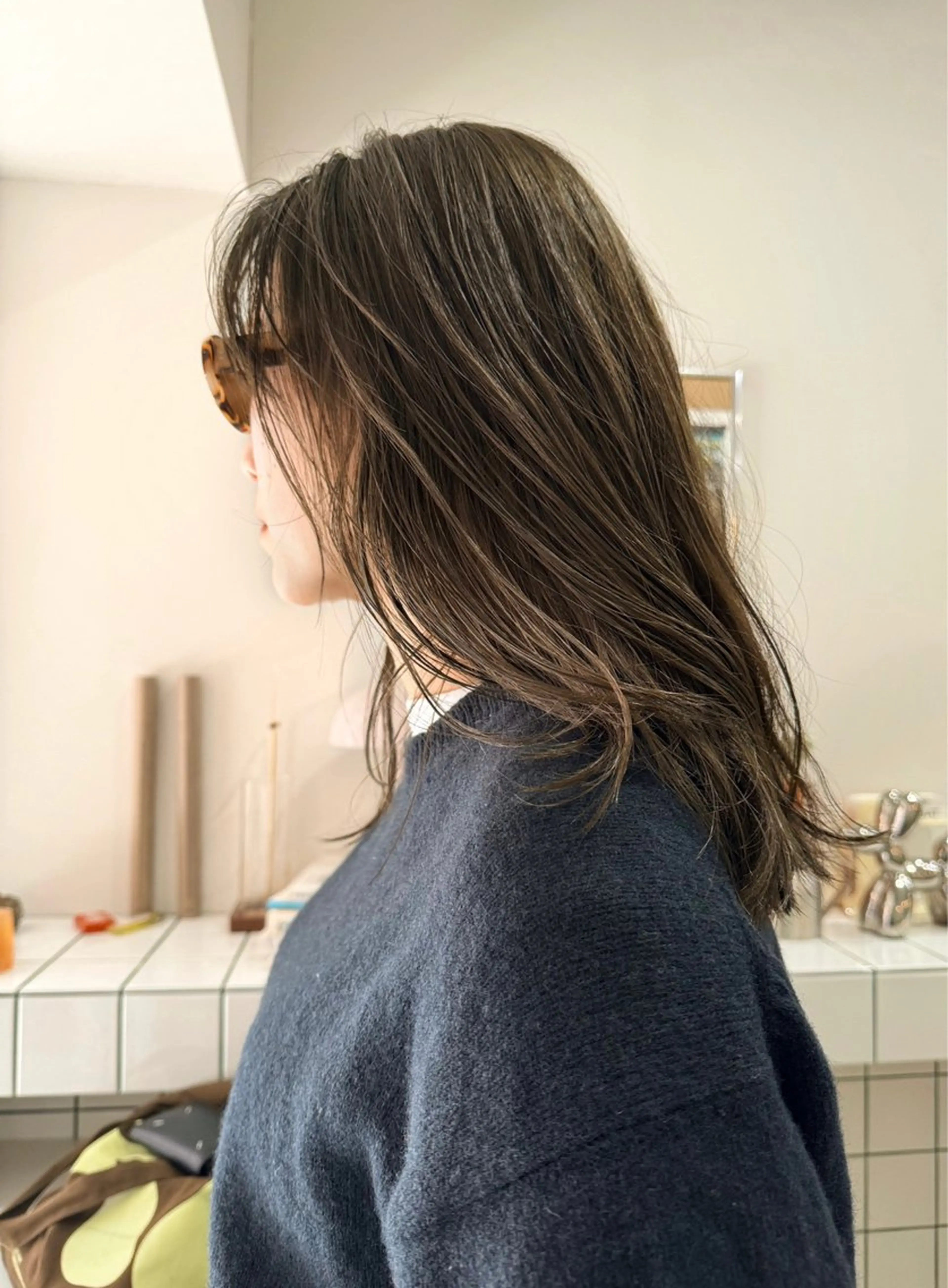 カラー ヘアカラー レイヤー、ボブ、ショ ートカット　松本翔大のヘアスタイル