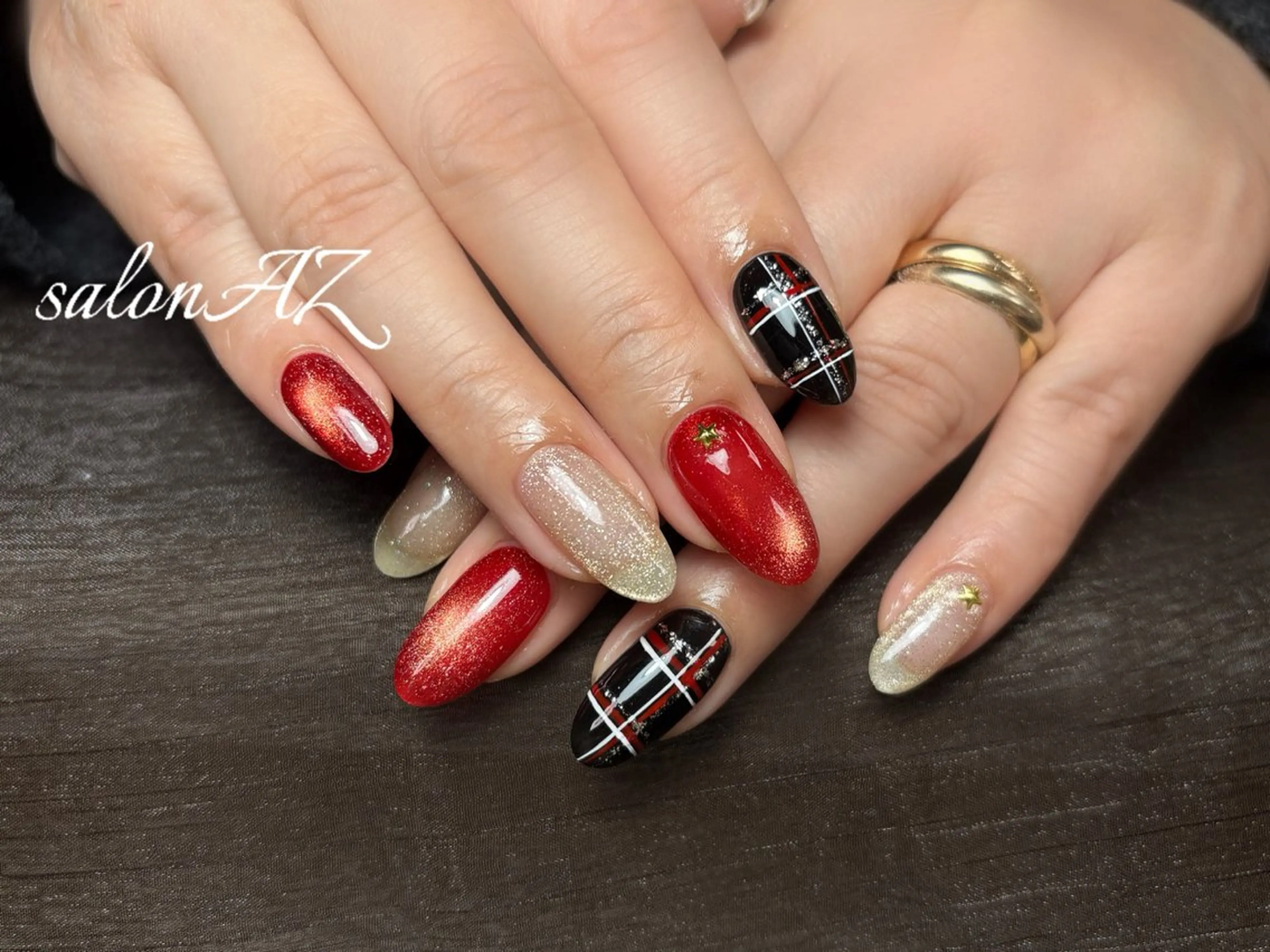 ネイル アートネイル 長さ出し フットネイル フレンチネイル ジェルネイル ハンドネイル salon AZのネイルデザイン