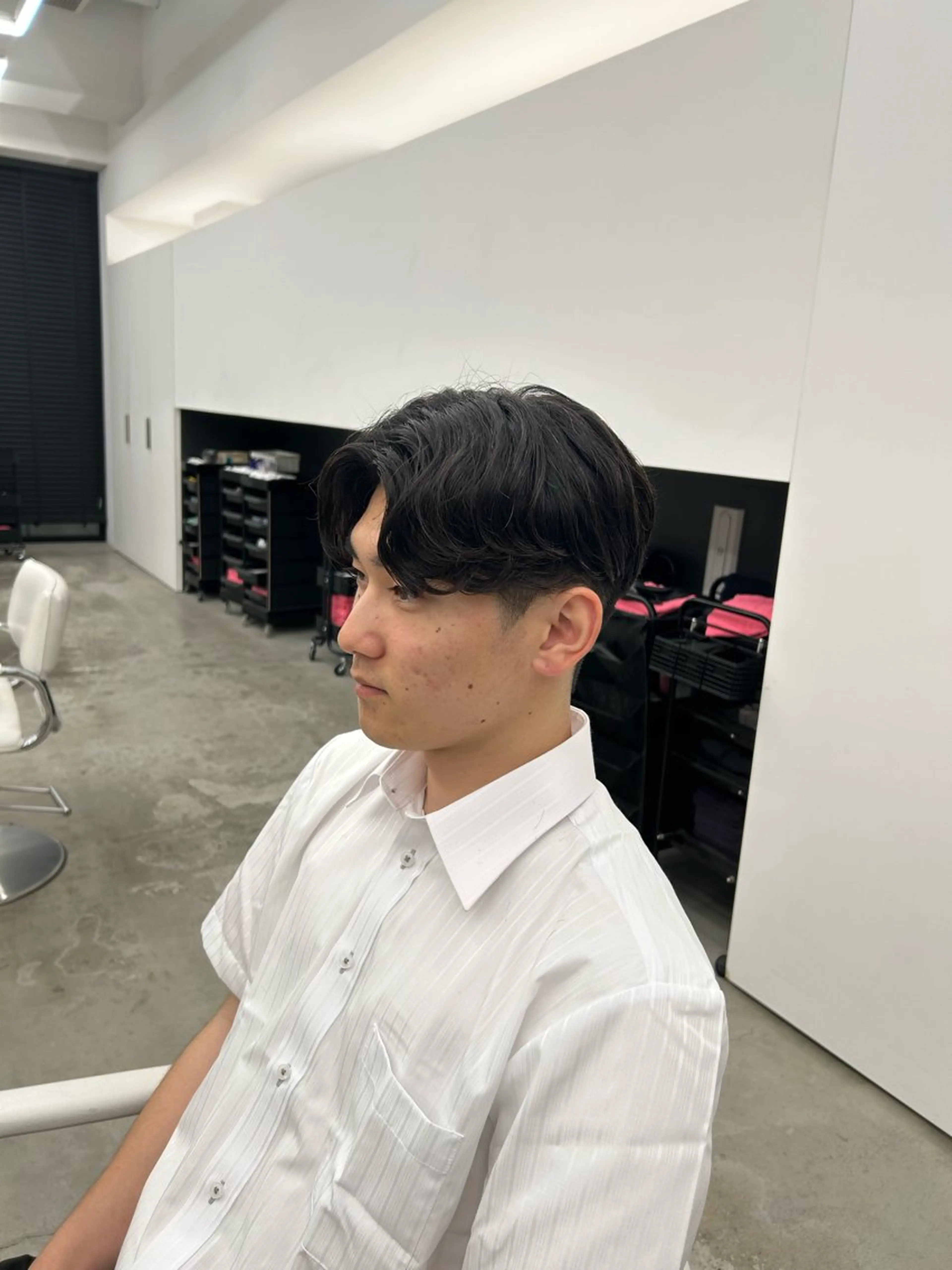 パーマ メンズ カット パーマ 名駅/メンズ特化/ 大人ヘア💗信岡 和のヘアスタイル