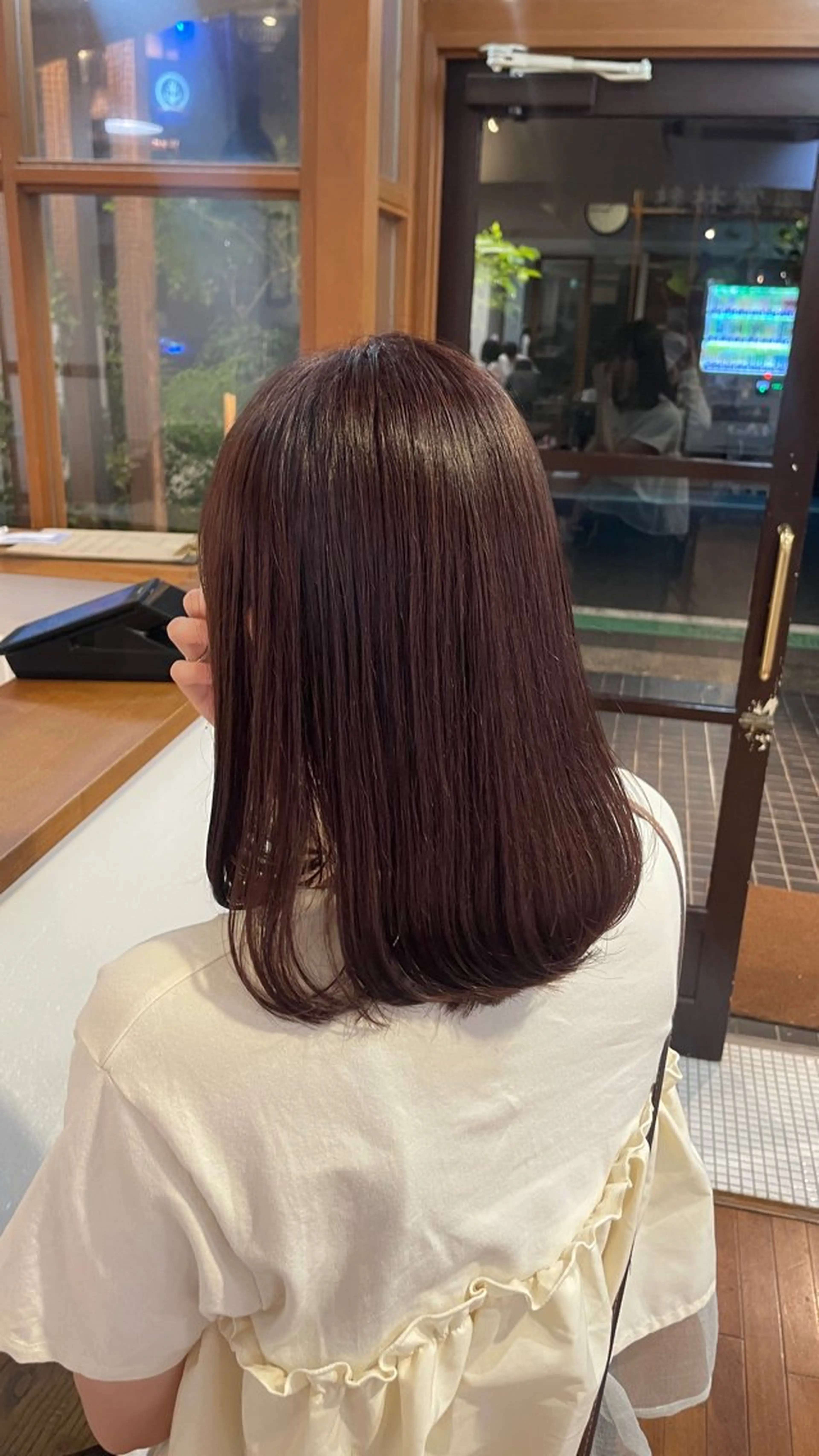 カラー ブラウンカラー 透明感カラー ヘアカラー emma~ ボブ hair🪷のヘアスタイル