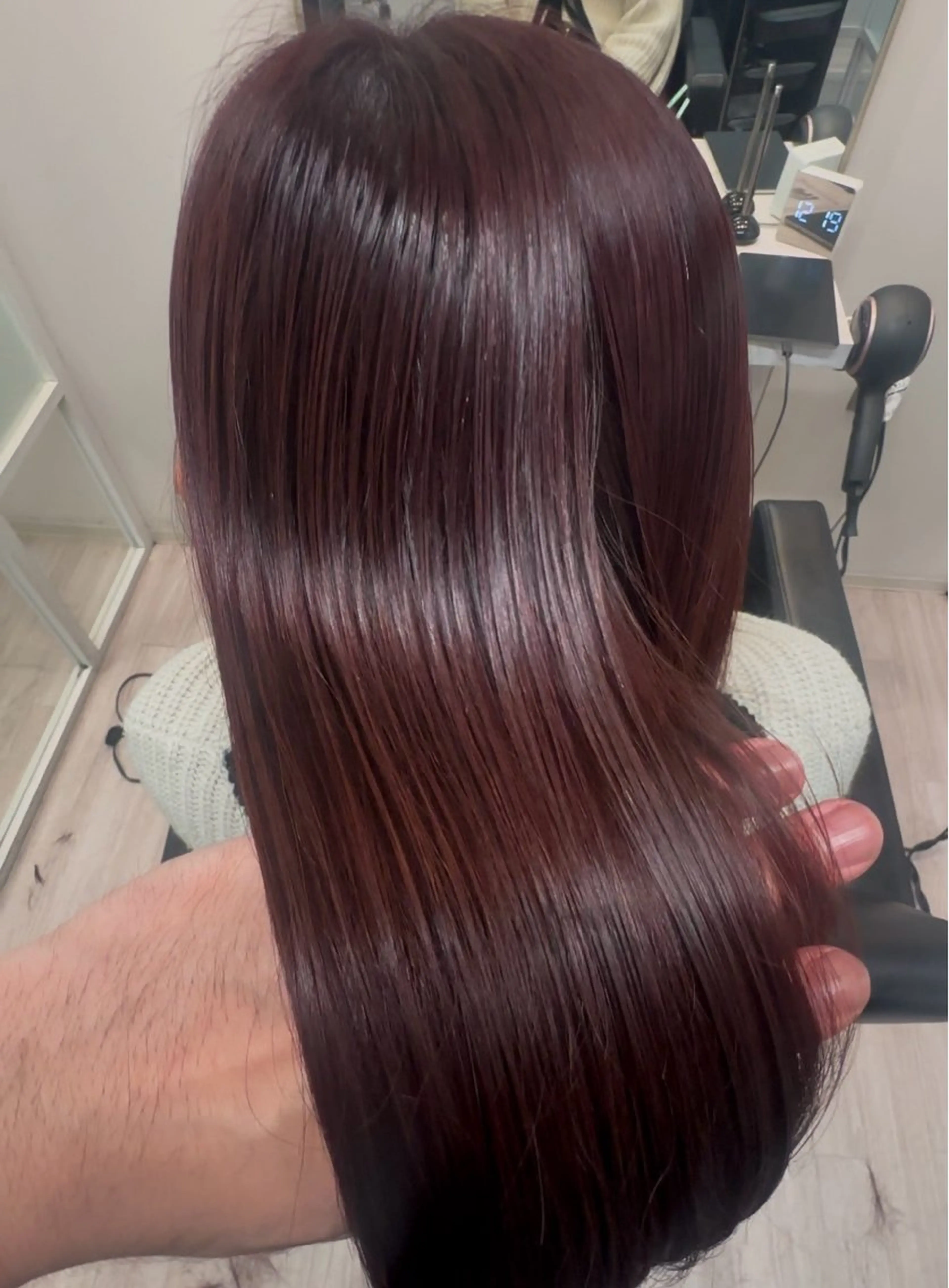 ロング カット ヘアカラー トリートメント 千葉 卓弥のヘアスタイル