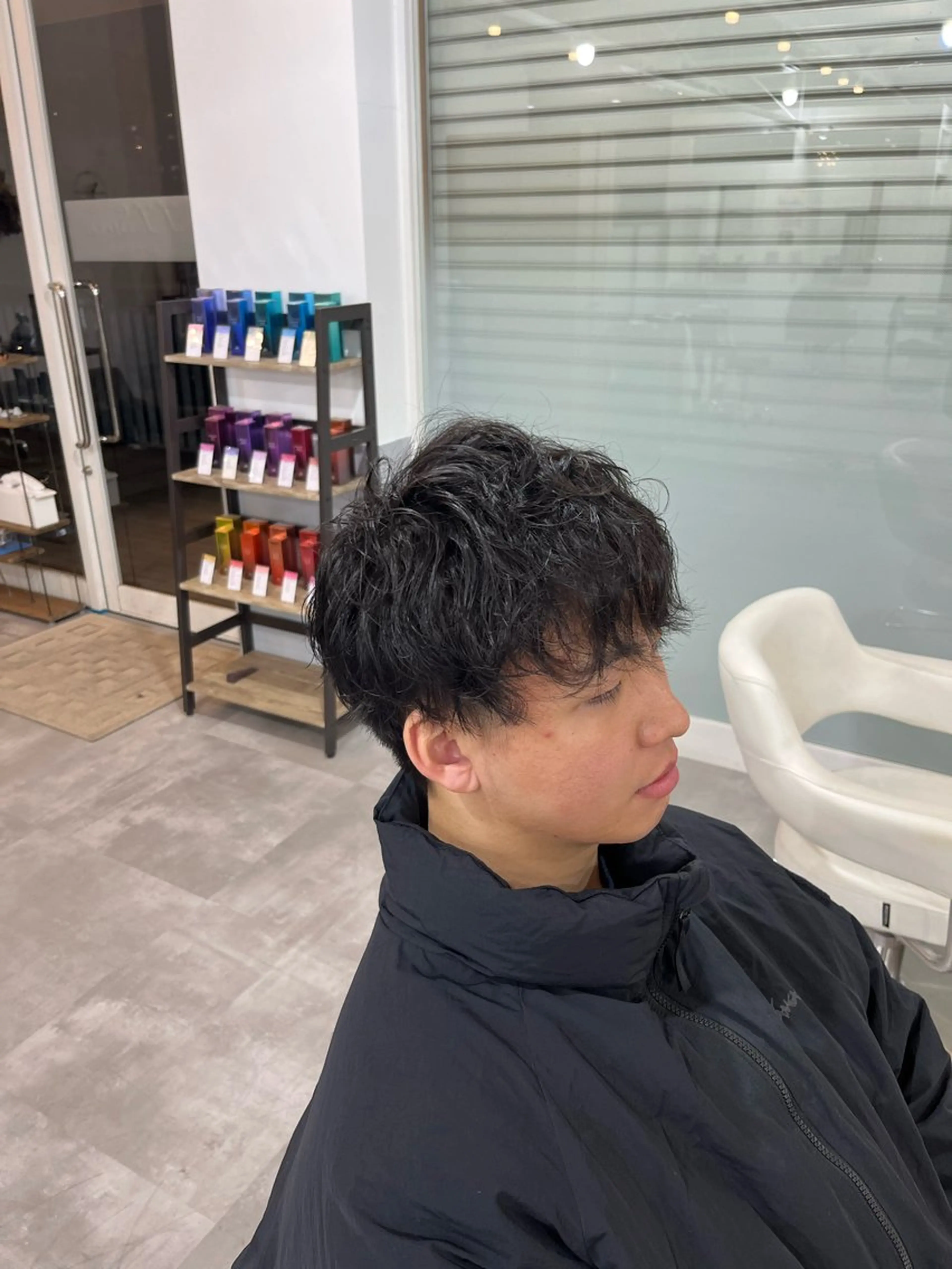 ショート パーマ 🌱 みよのヘアスタイル