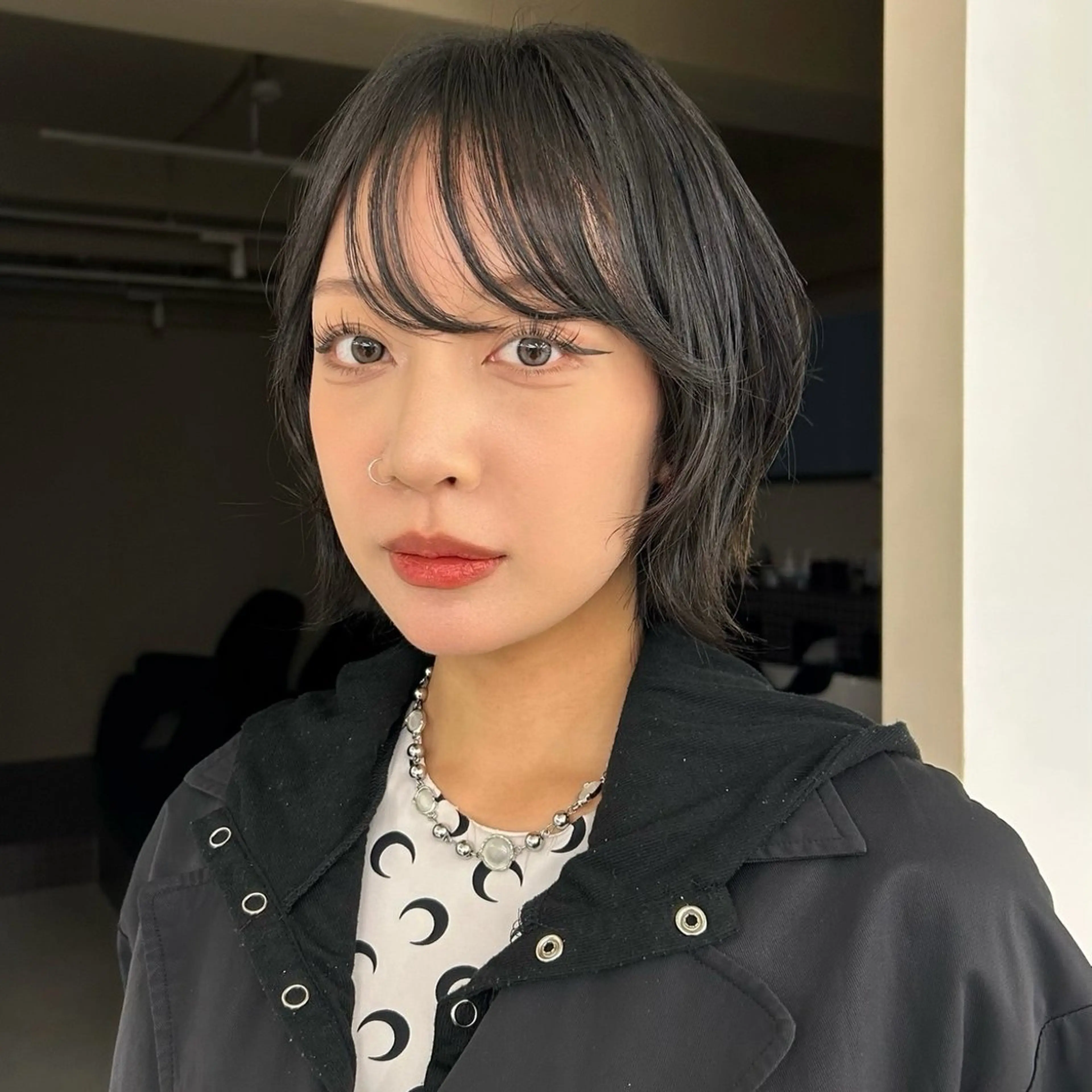 ショート カラー ヘアカラー トリートメント ロングパーマ/ボブ/ 表参道/aoba🩵のヘアスタイル