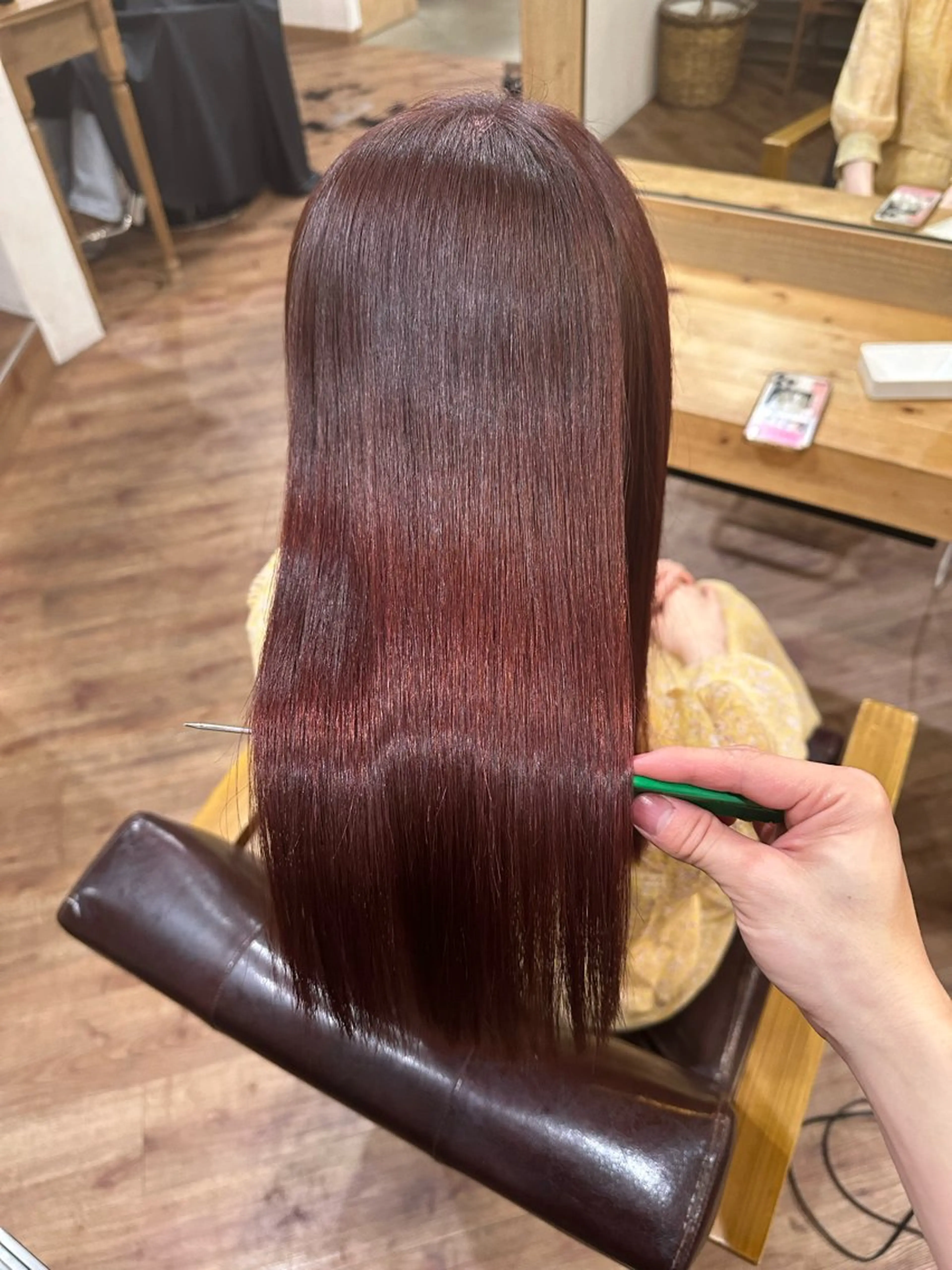 カラー パーマ 縮毛矯正/髪質改善 予約はリクエストからのヘアスタイル