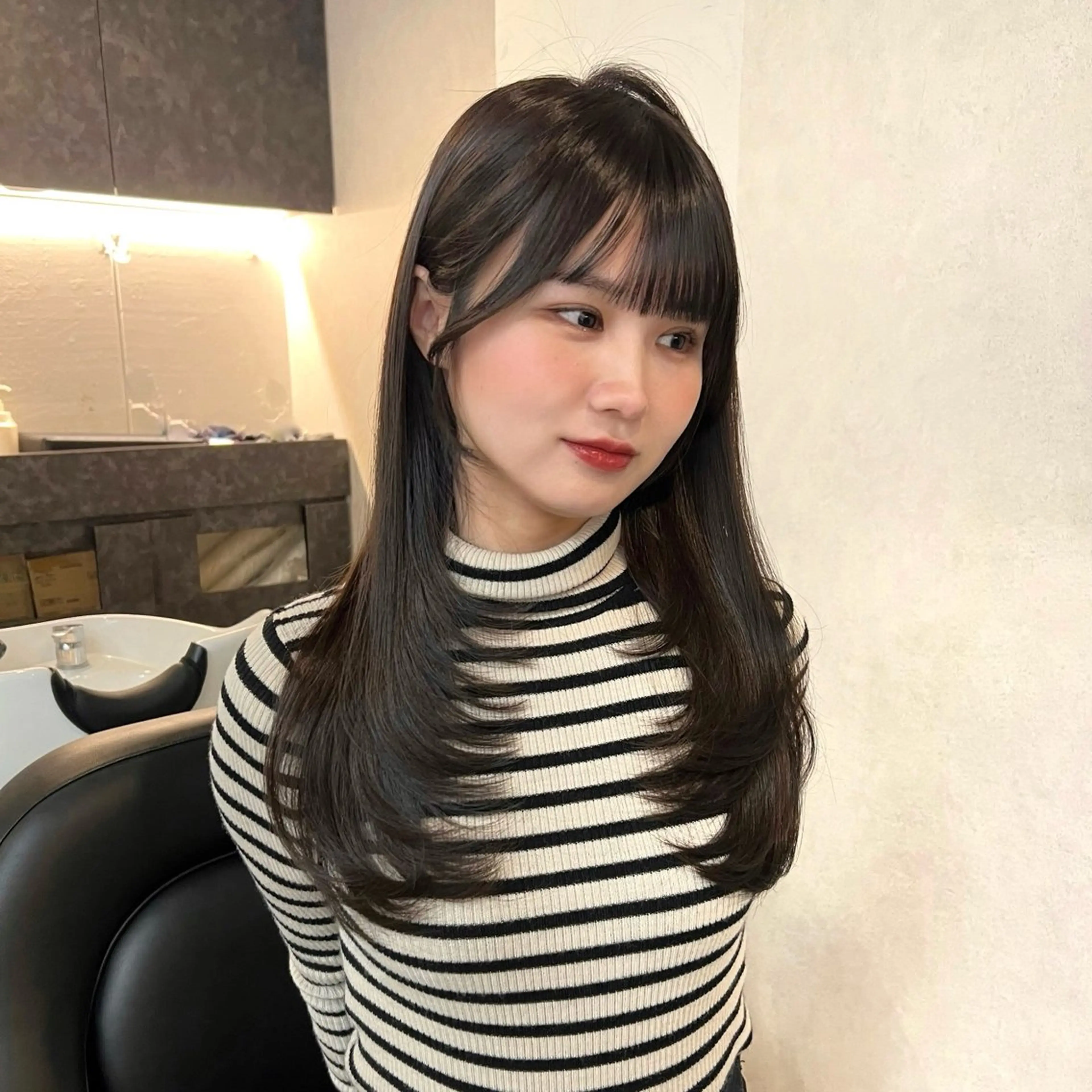 ロング 🇰🇷韓国艶髪🫧 一倉耀士郎のヘアスタイル