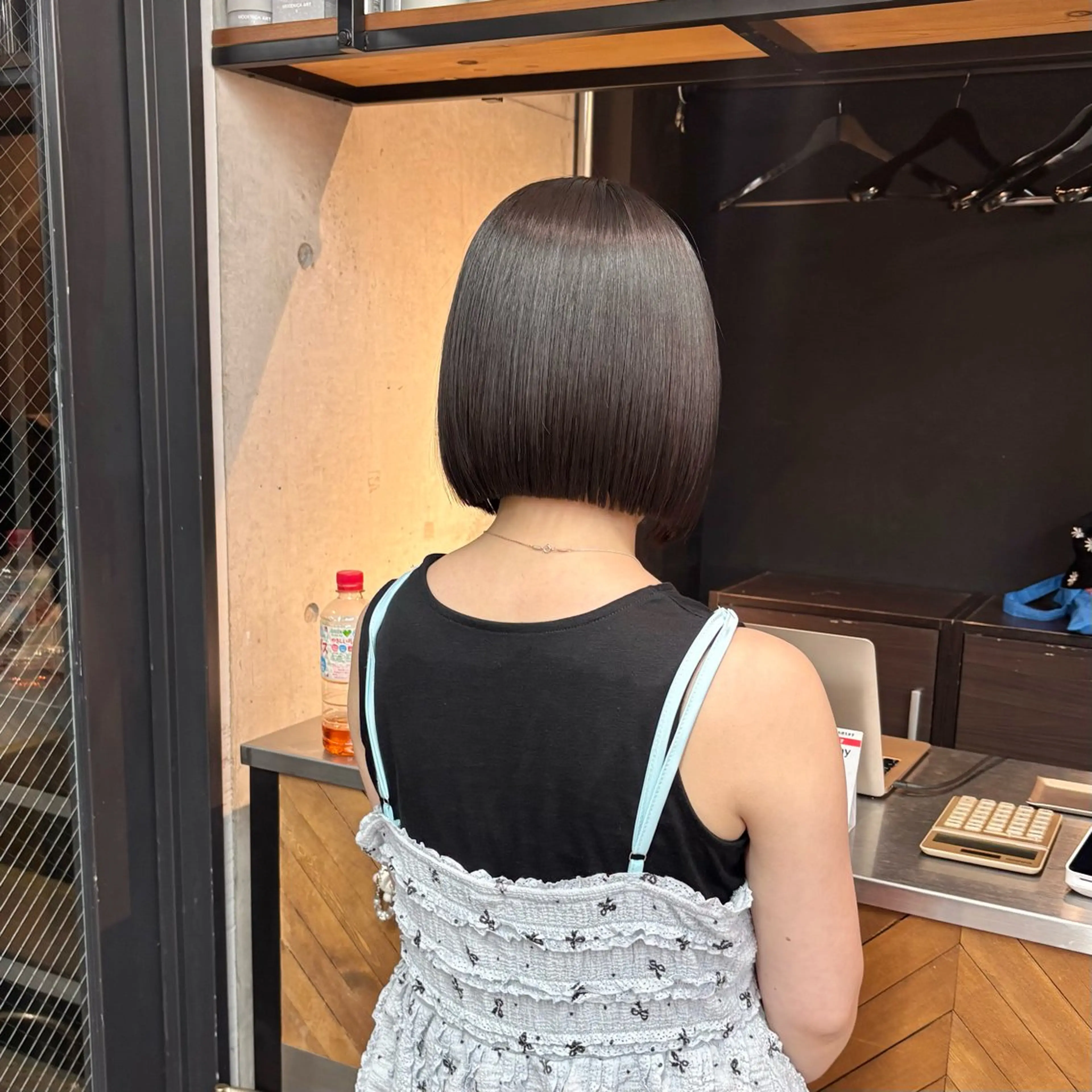 ショート カラー パーマ 髪質改善 縮毛矯正 トリートメント カット 縮毛矯正 トリートメント ショートボブ髪質改善 縮毛矯正のプロ山道潤のヘアスタイル